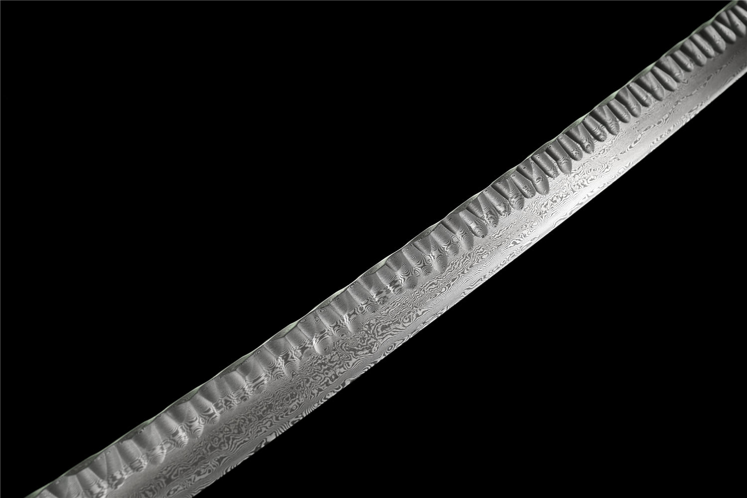 BLACKDRGN Katana – Vikstål med sten mönster