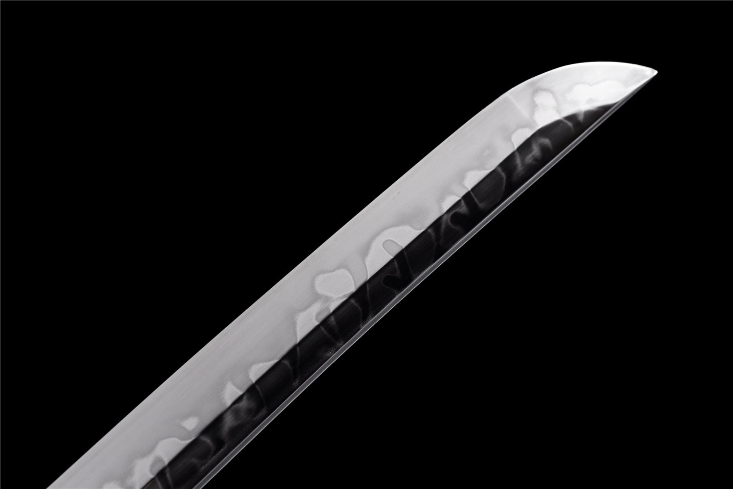 E-DNA Katana - Handgjort Samurajsvärd i T10-stål - Hitatsura Hamon
