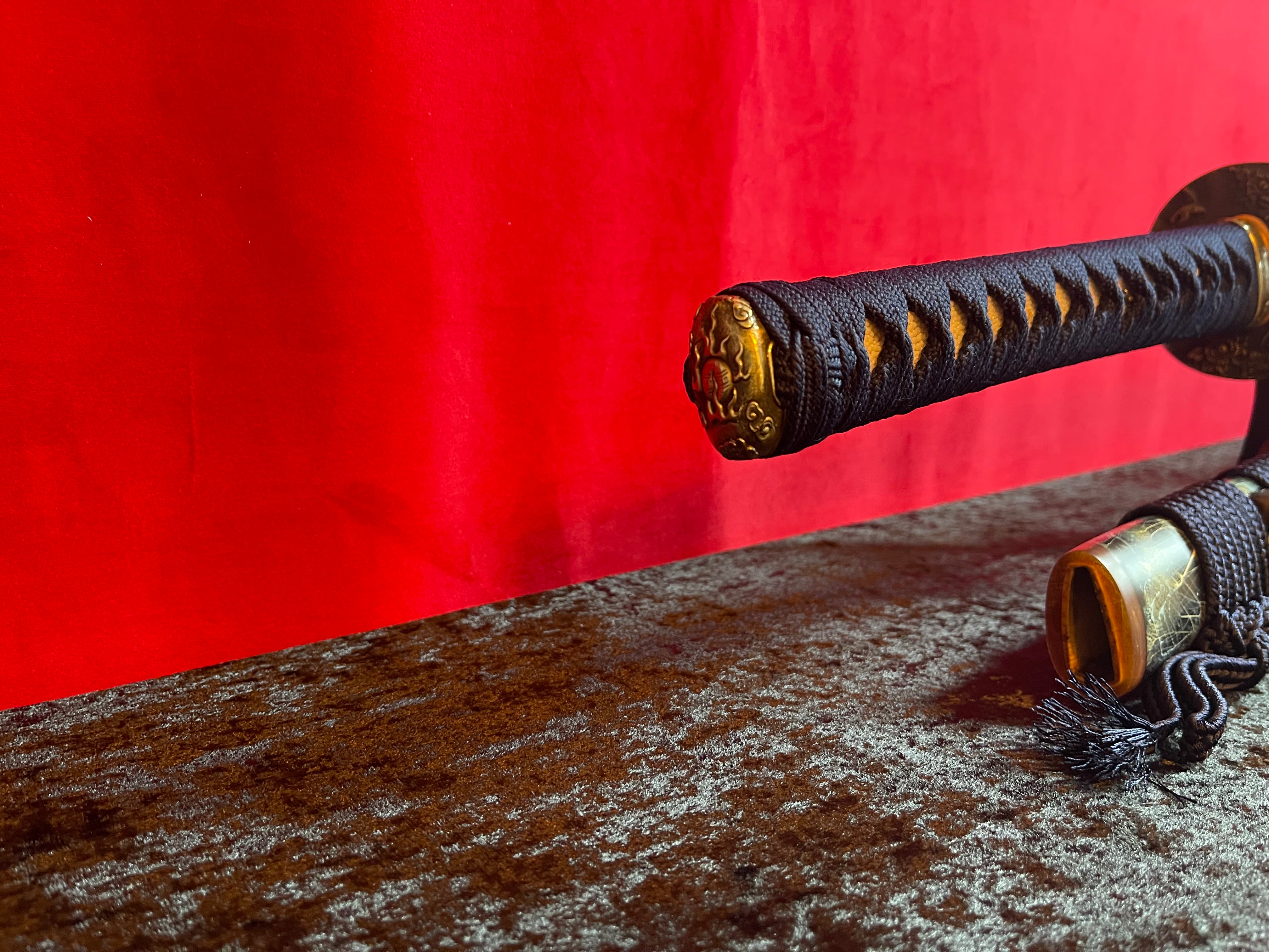 Yoru no Kumo Katana - Handmade Samurai Sword in T10 Steel