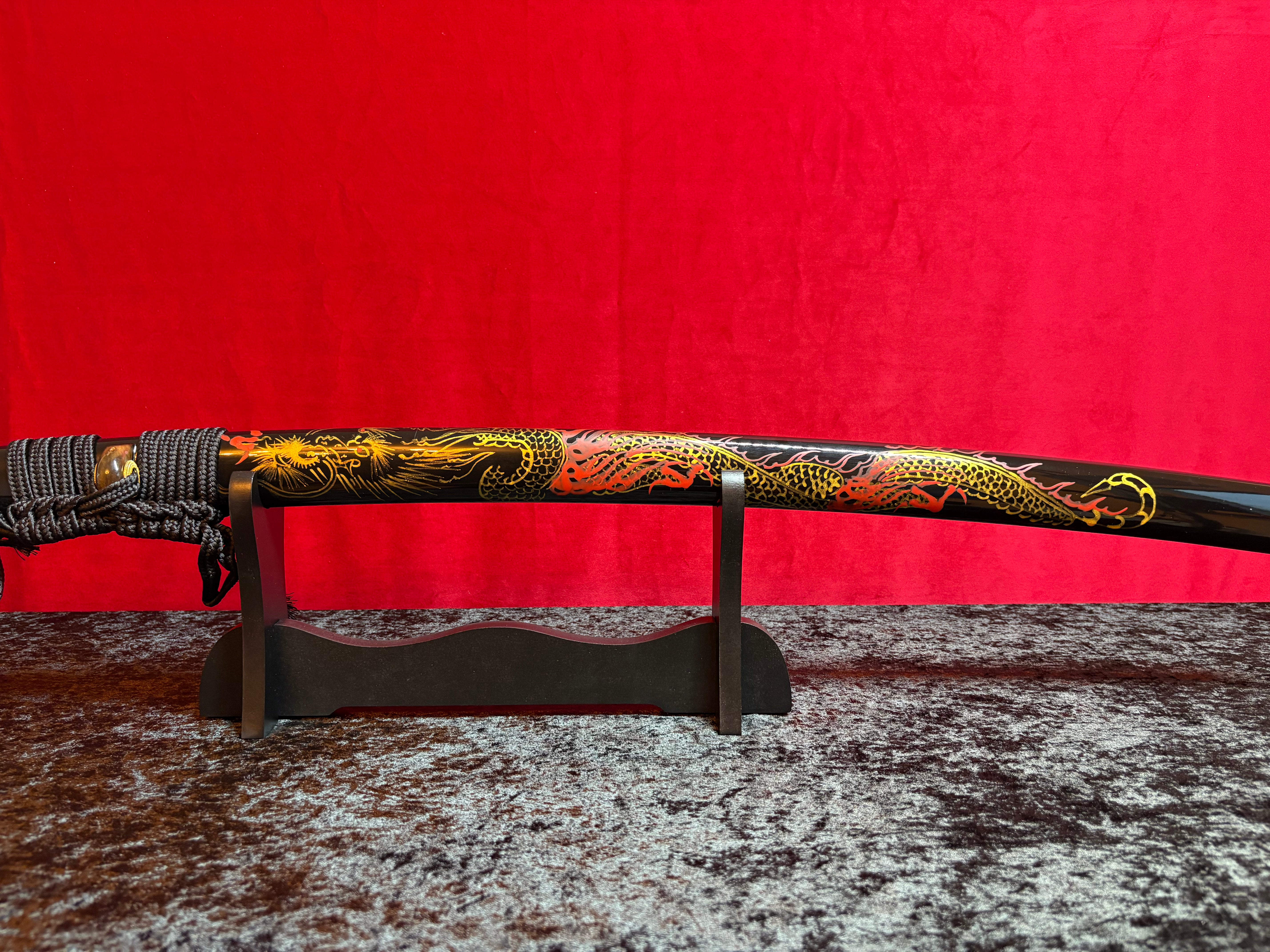 Cloud Dragon Katana Sword