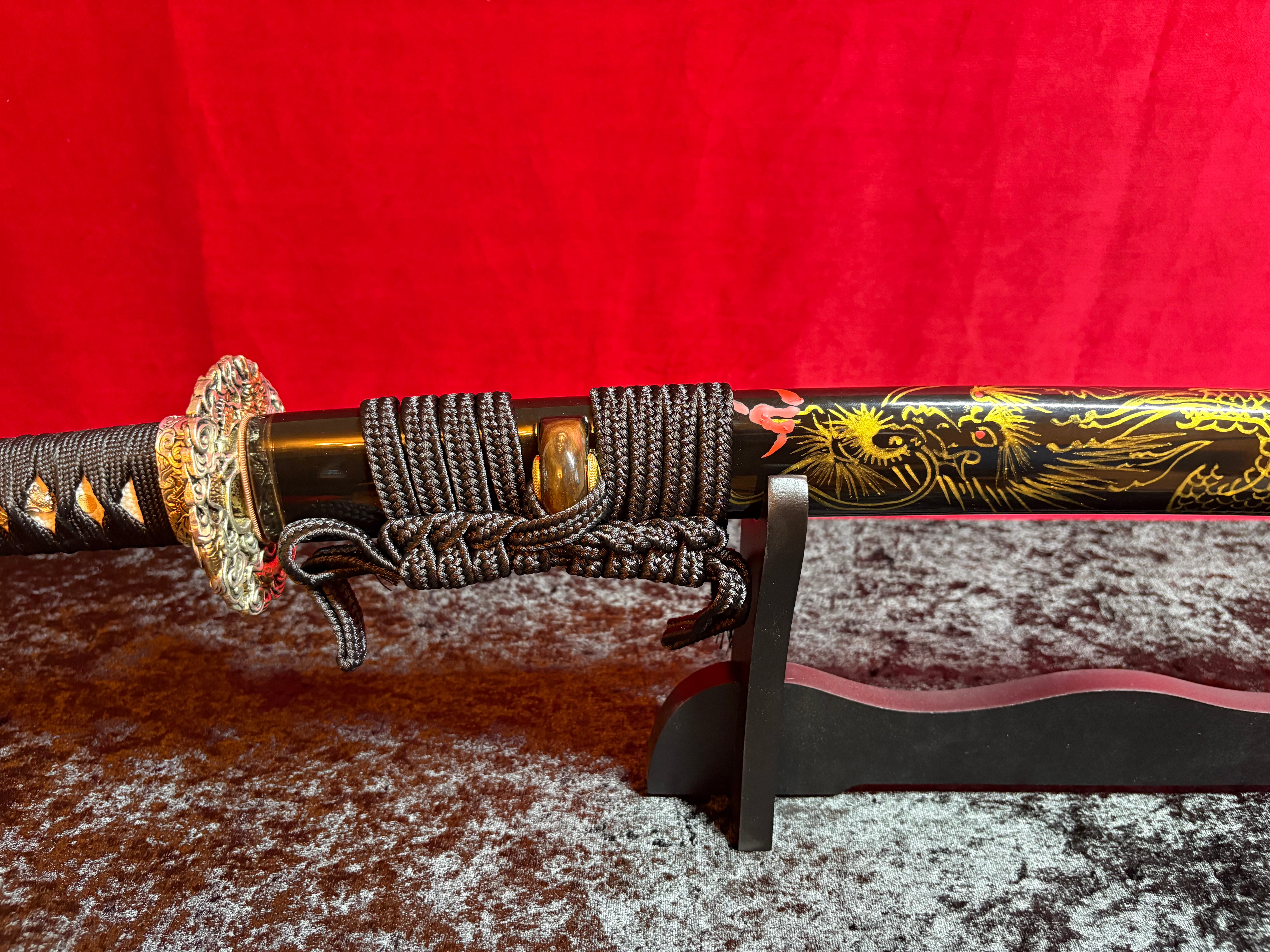 Cloud Dragon Katana Sword