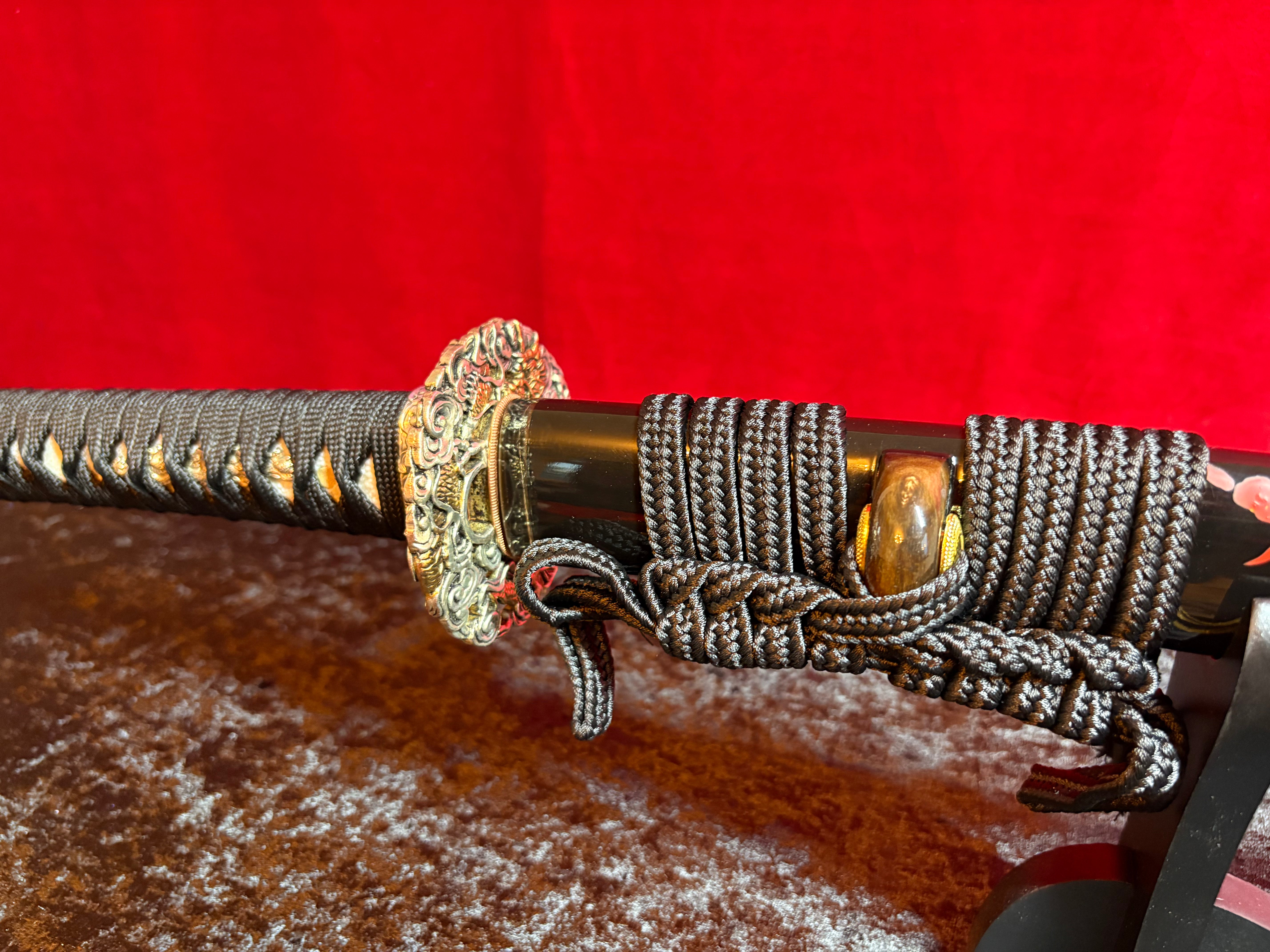 Cloud Dragon Katana Sword