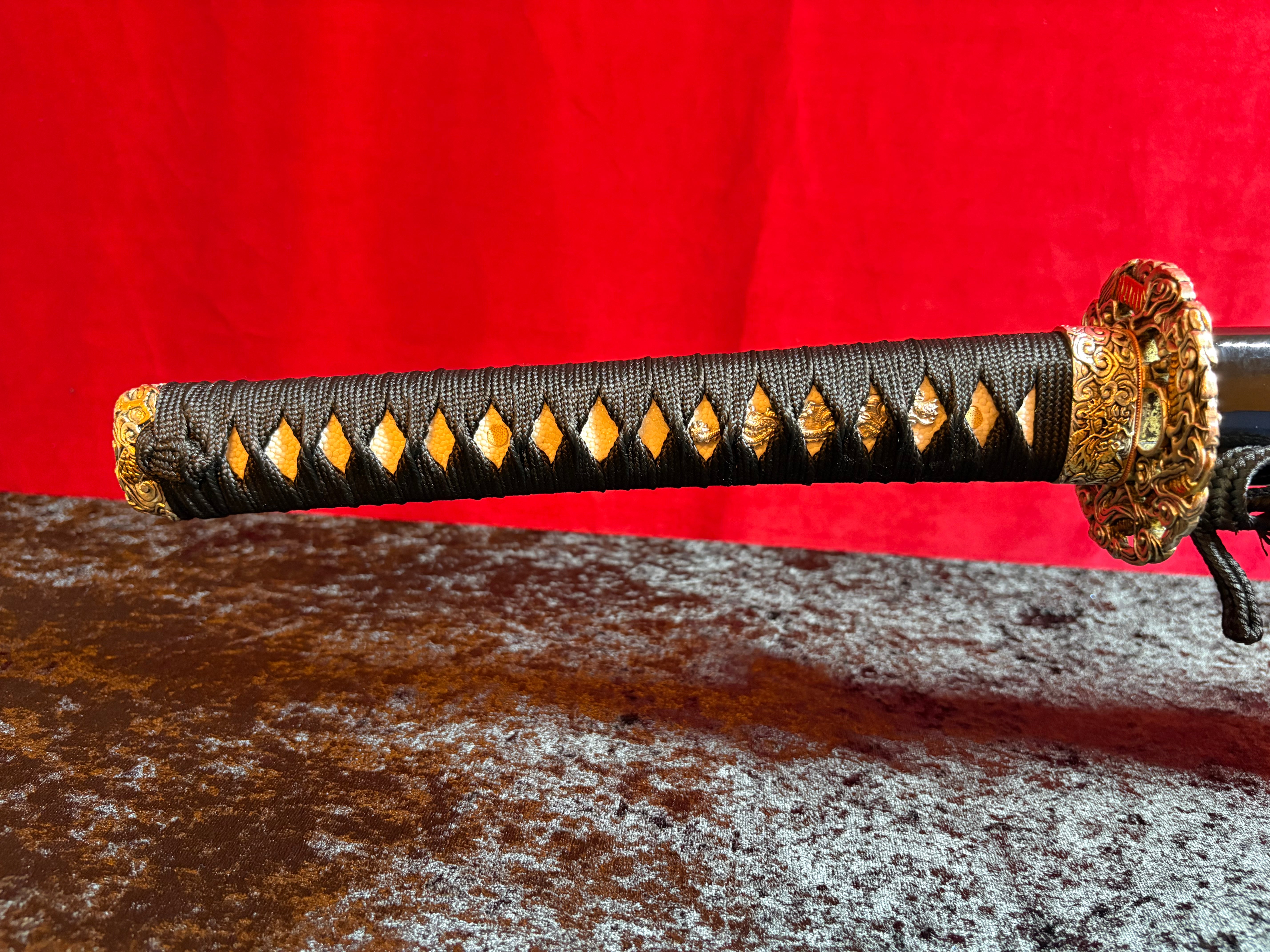 Cloud Dragon Katana Sword