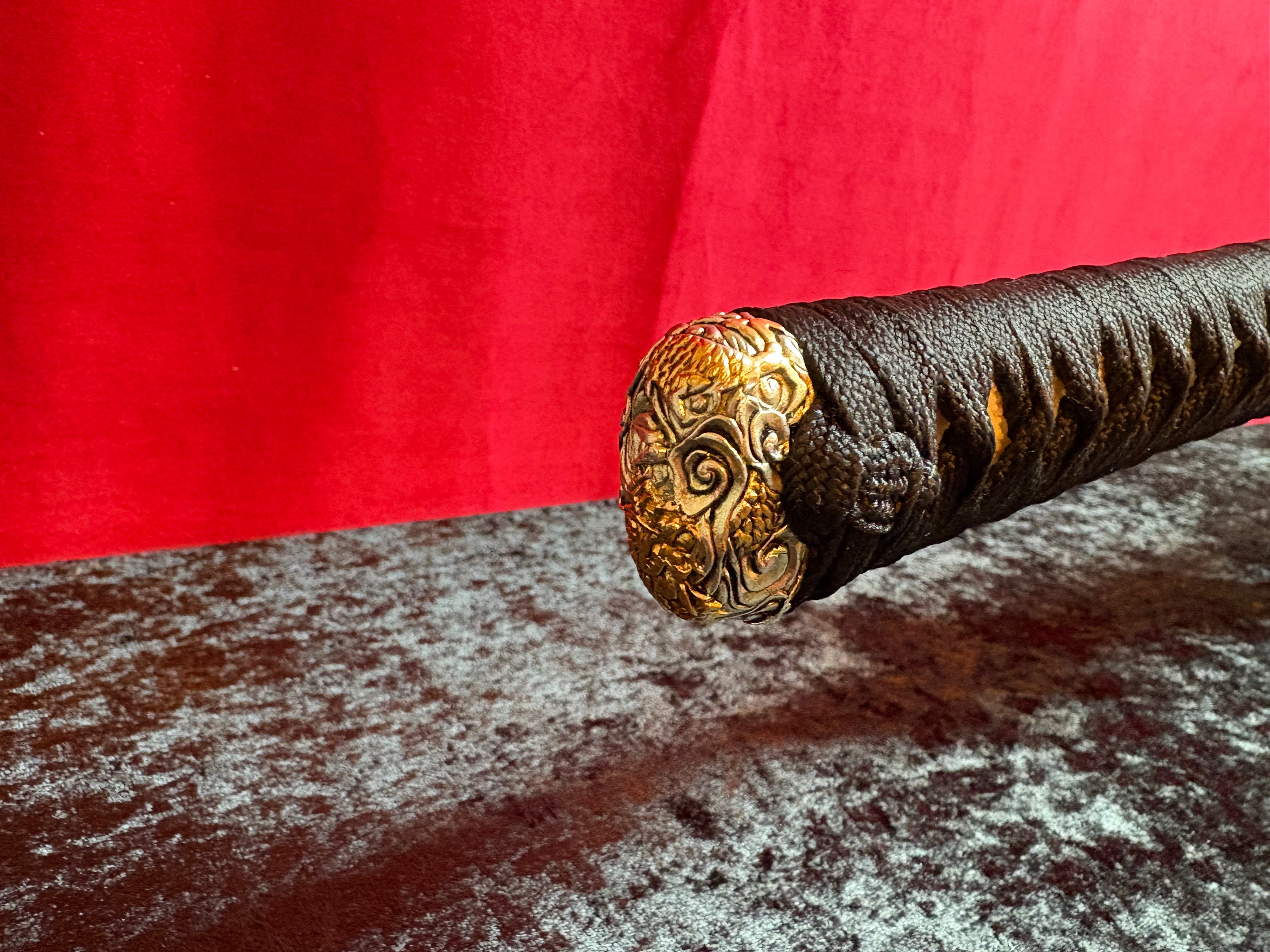 Cloud Dragon Katana Sword