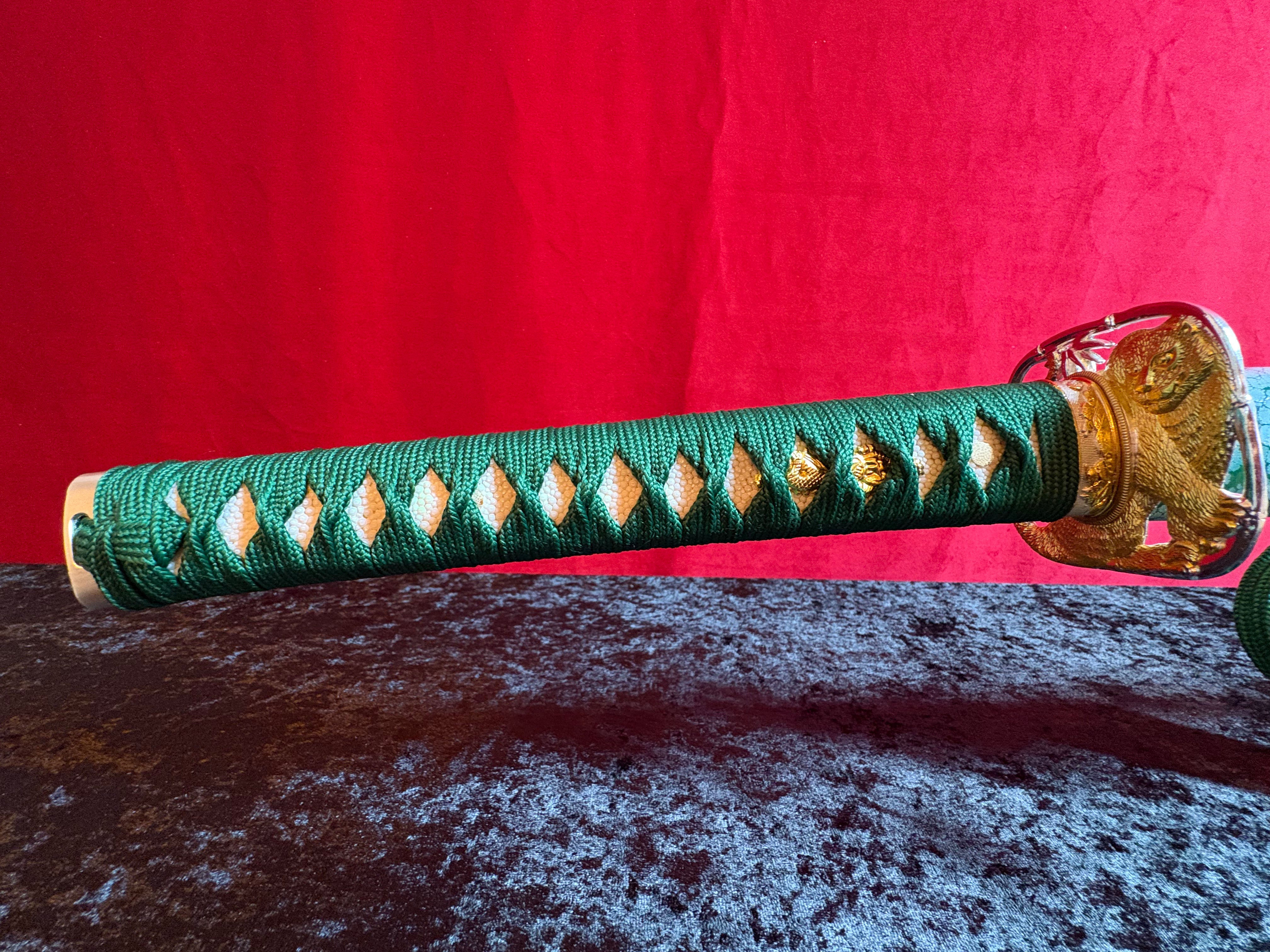 Green Tiger Katana