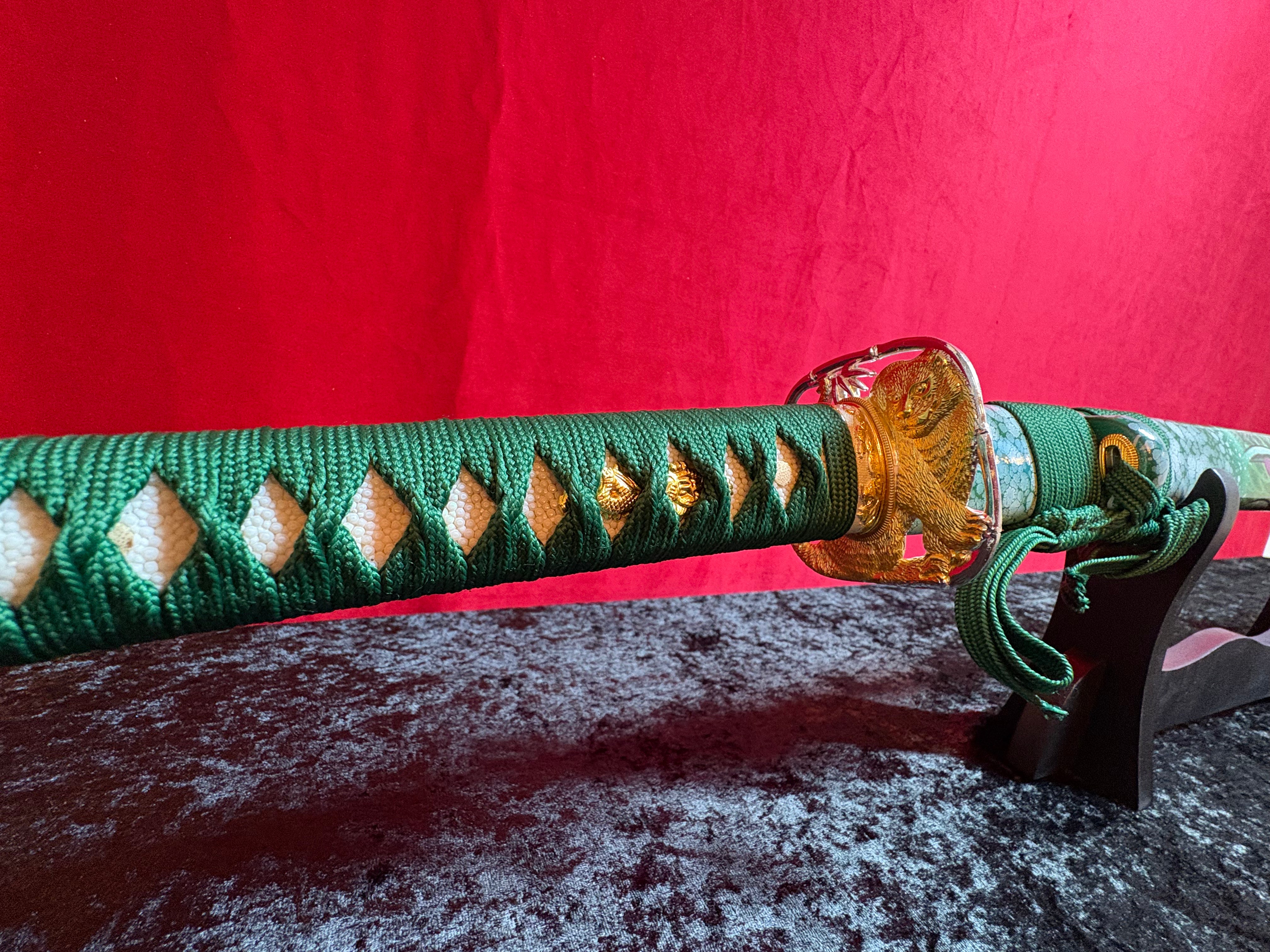 Green Tiger Katana