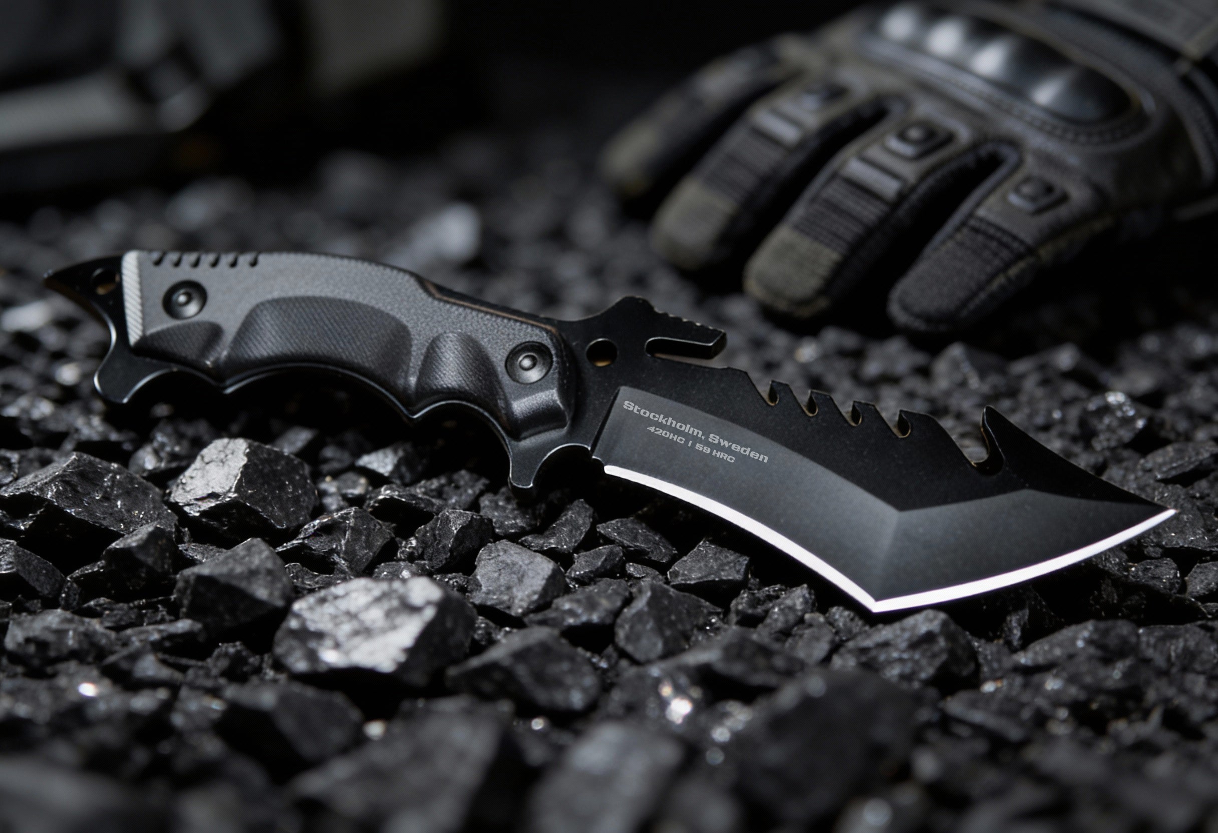 Apex Tactical Knife – Fixed blade knife in 420HC
