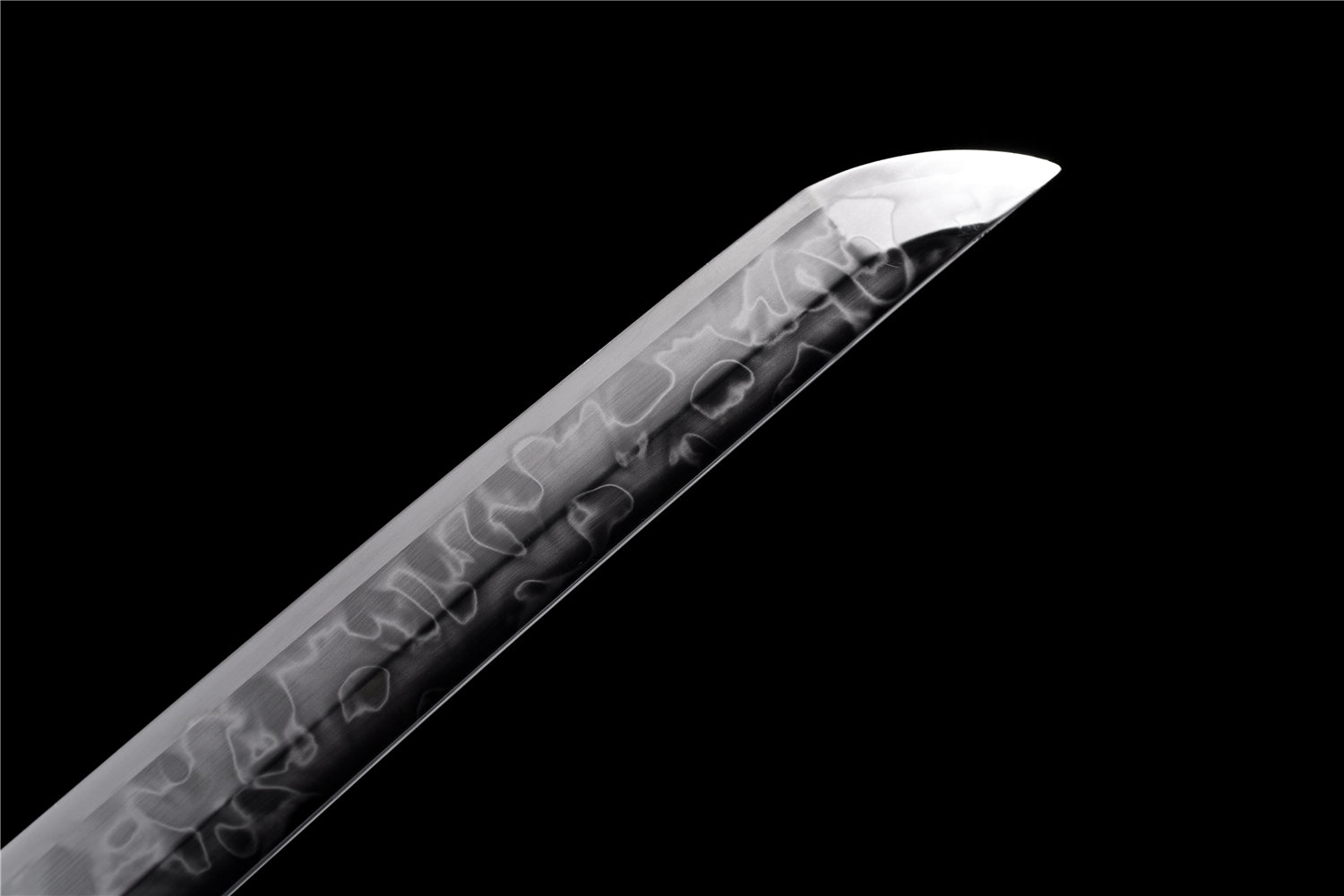 Beautiful Pain Katana – Handgjord T10-klinga med Hitatsura Hamon