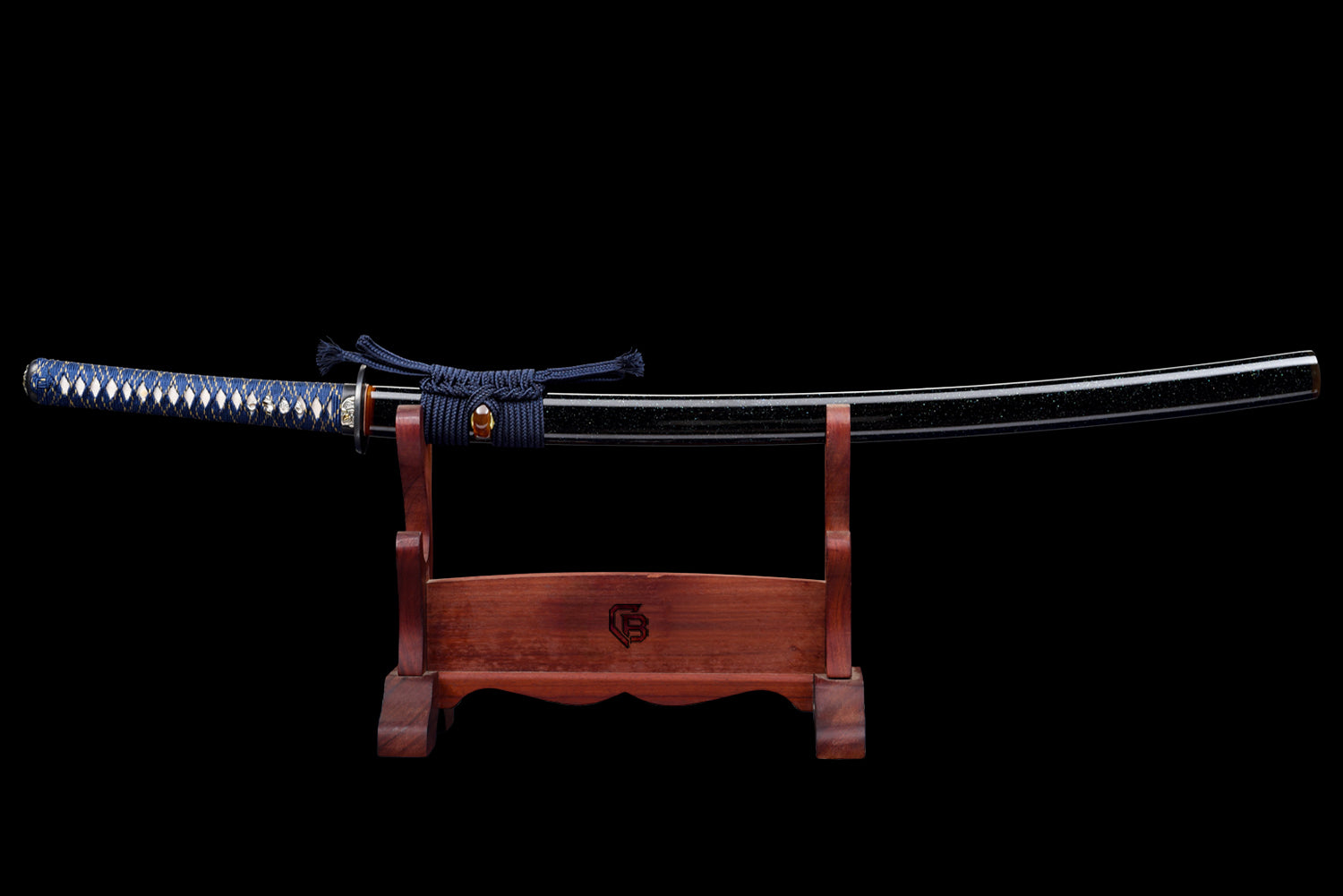 Beautiful Pain Katana – Handmade T10 blade with Hitatsura Hamon