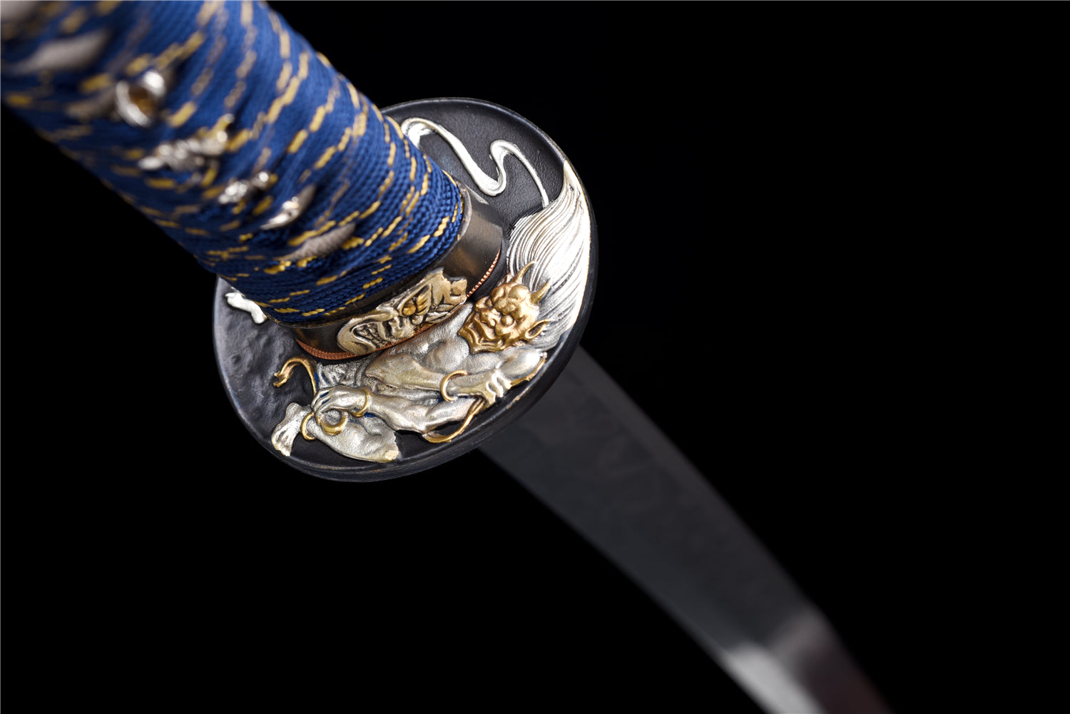 Beautiful Pain Katana – Handgjord T10-klinga med Hitatsura Hamon