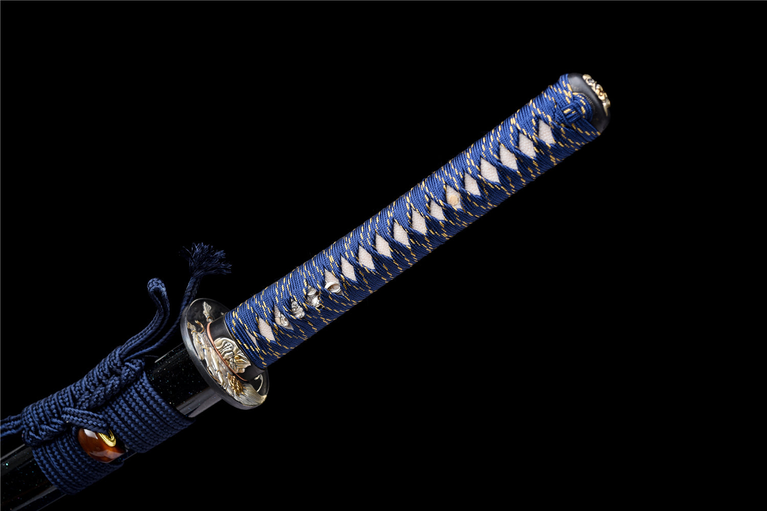 Beautiful Pain Katana – Handgjord T10-klinga med Hitatsura Hamon