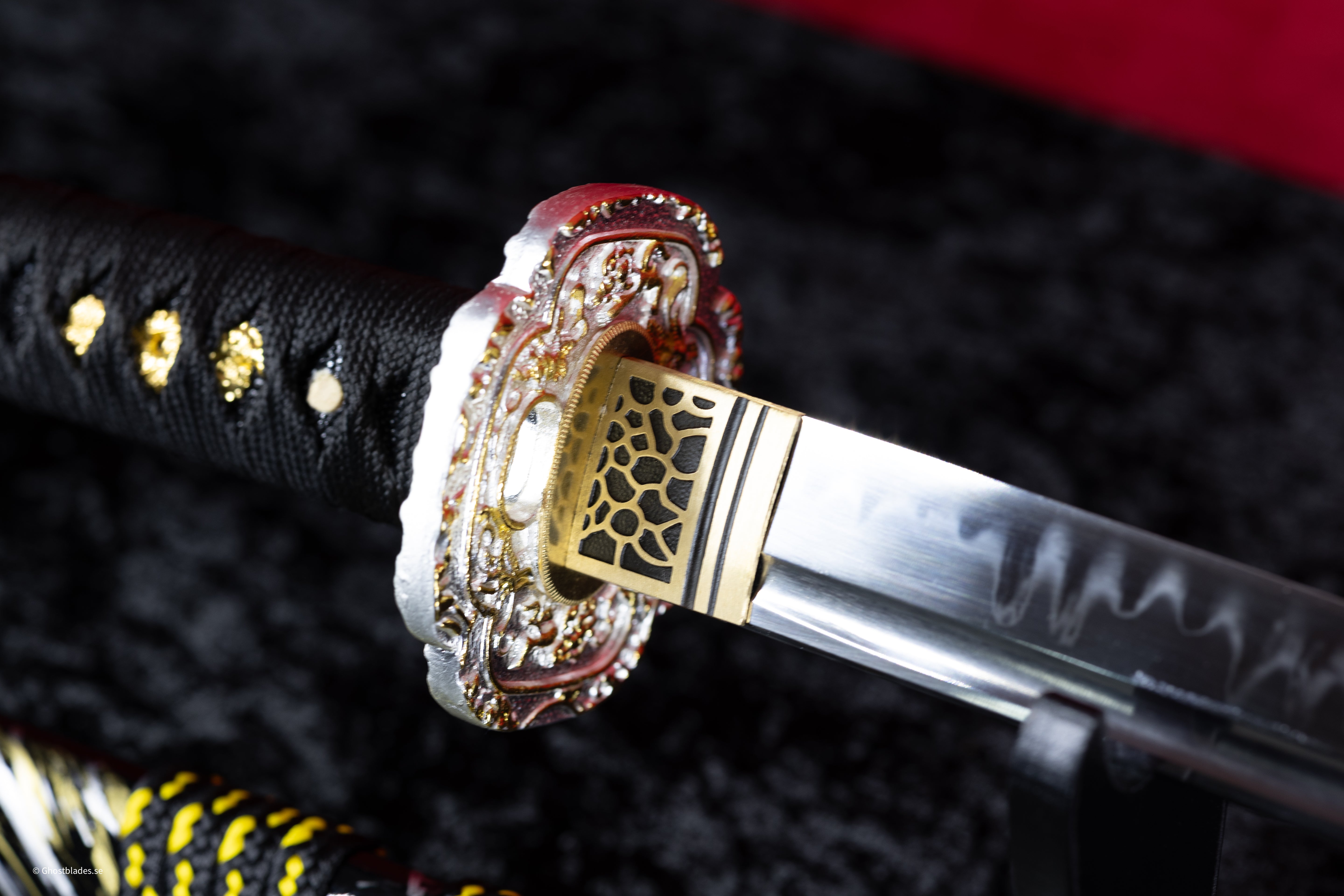 Black Chapel Katana - Handmade Samurai Sword in T10 Steel