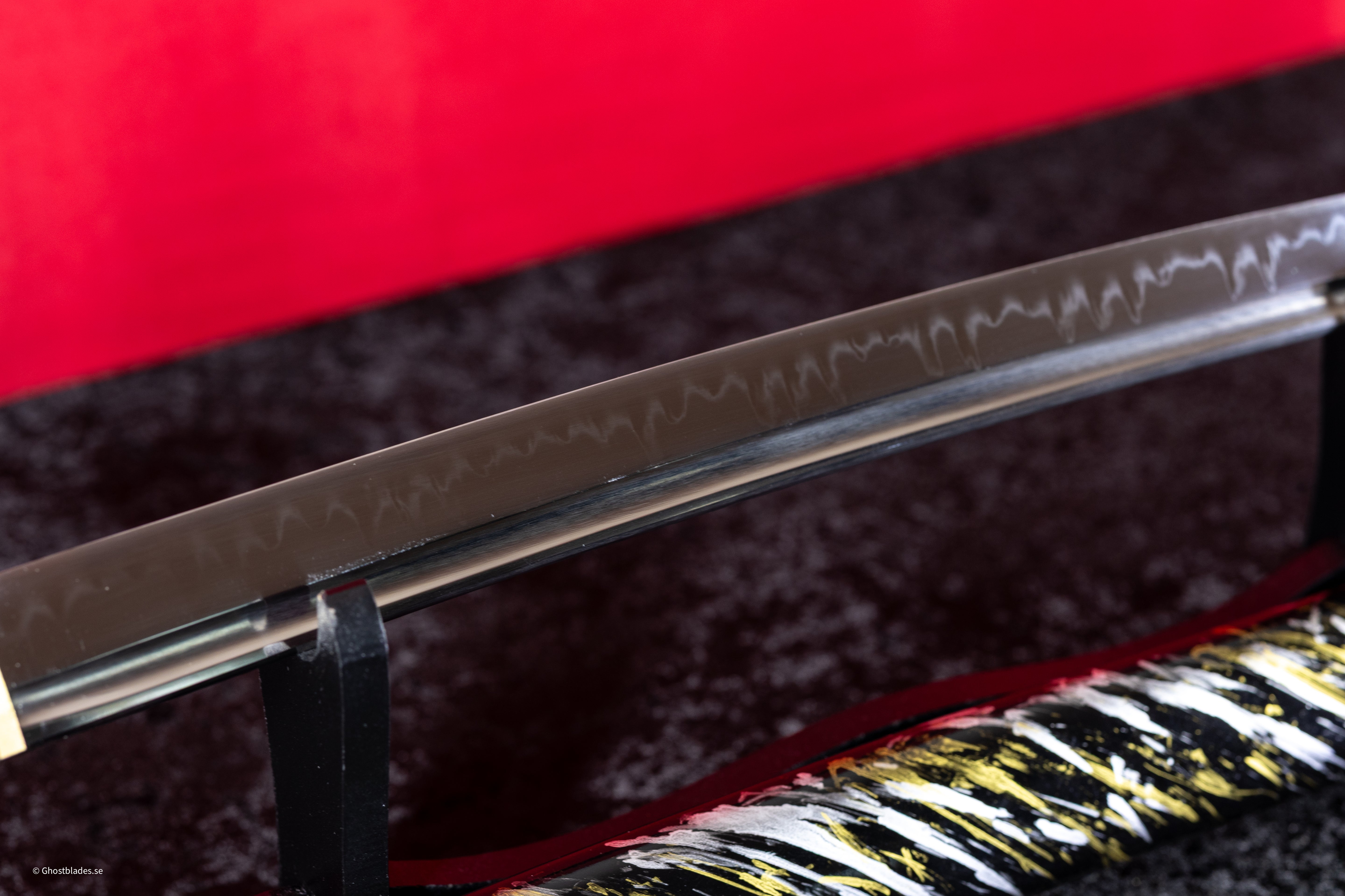 Black Chapel Katana - Handmade Samurai Sword in T10 Steel