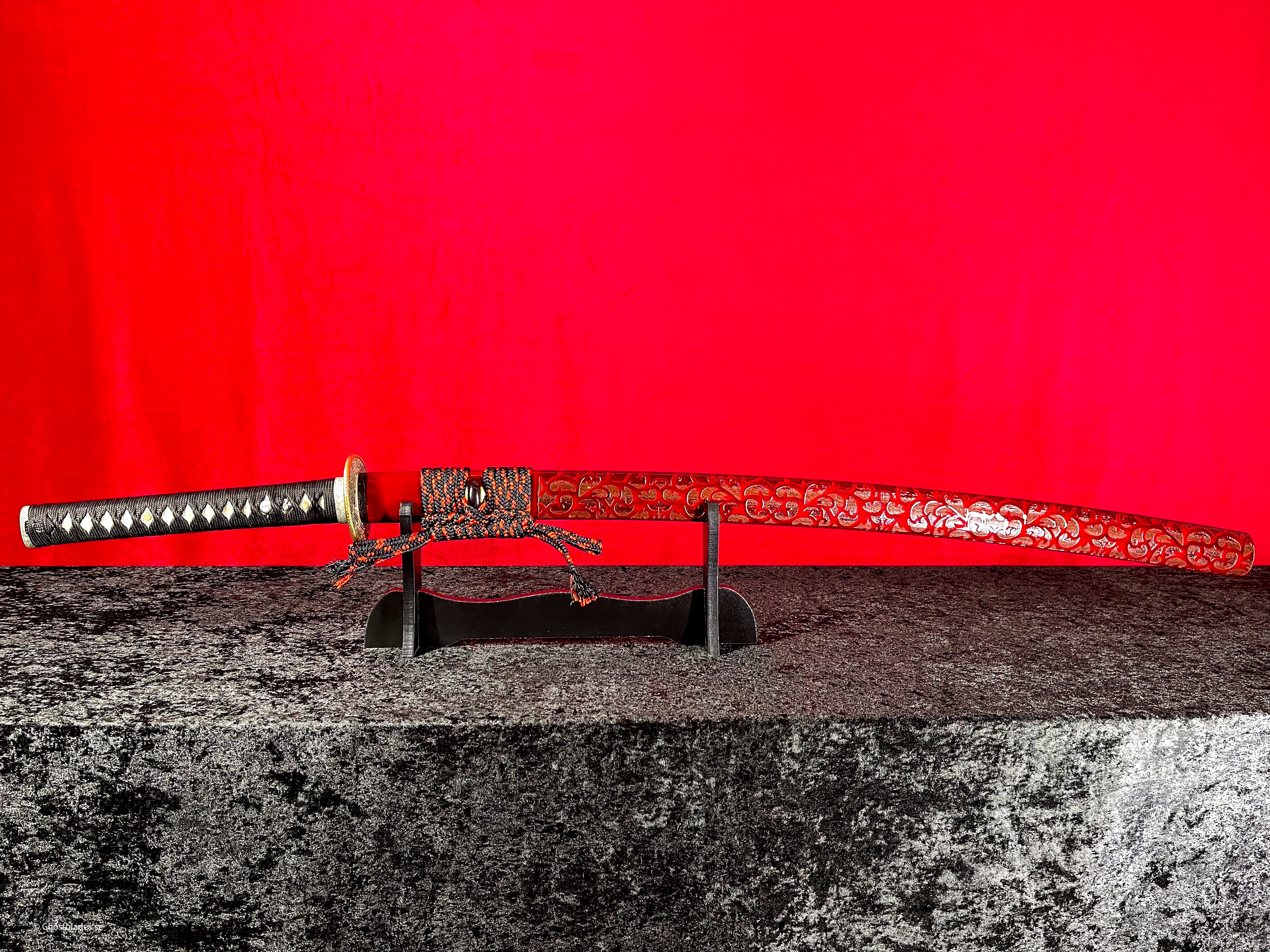 Bloody Hell Katana - Handgjort Samurajsvärd i T10-stål