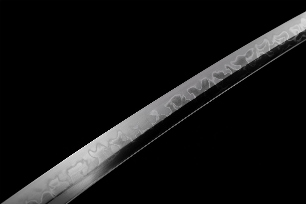 Blue Sky Katana – T10-stål med Hitatsura Hamon