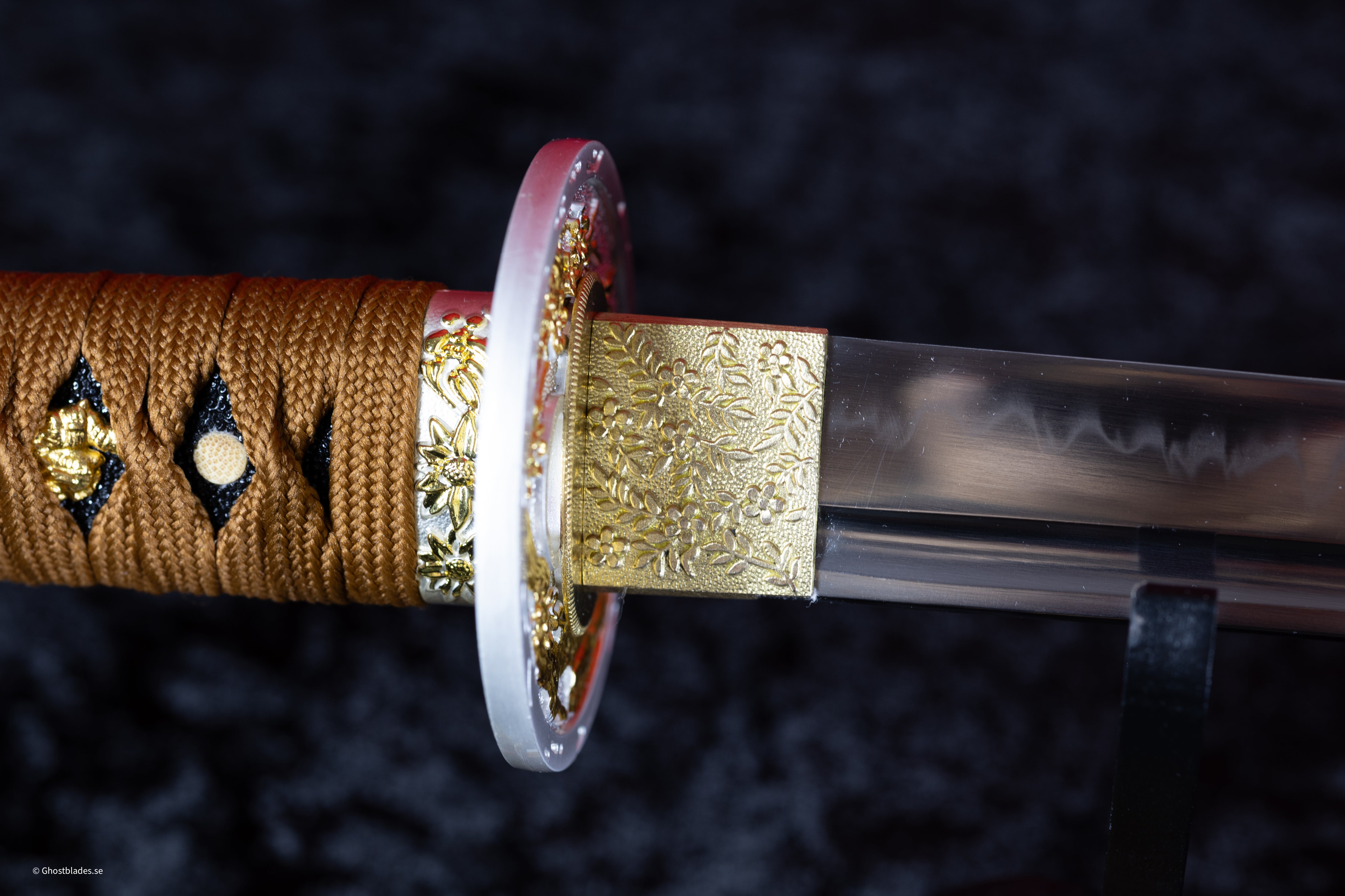 Burning Beauty Katana - Handmade Samurai Sword in T10 Steel