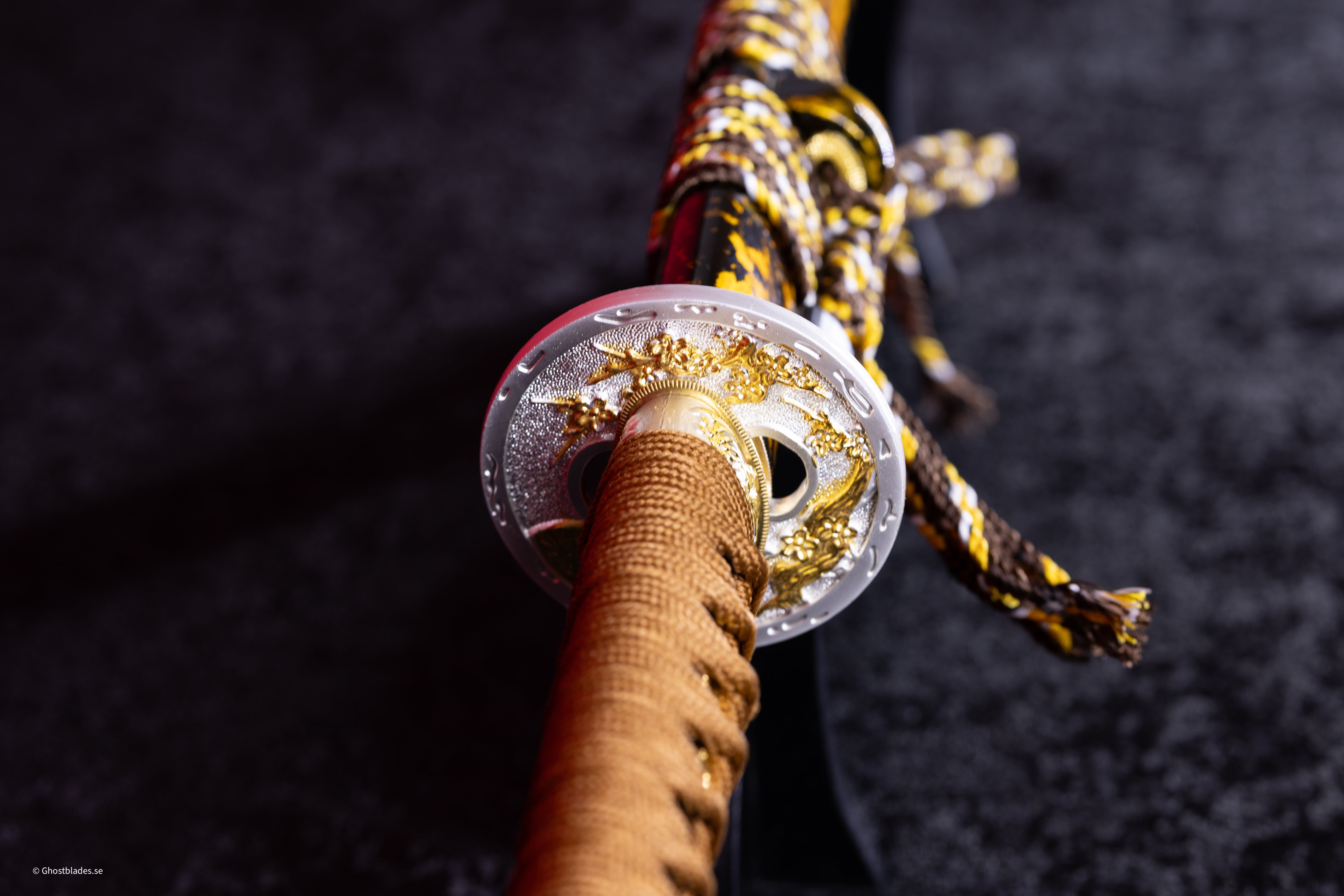 Burning Beauty Katana - Handmade Samurai Sword in T10 Steel