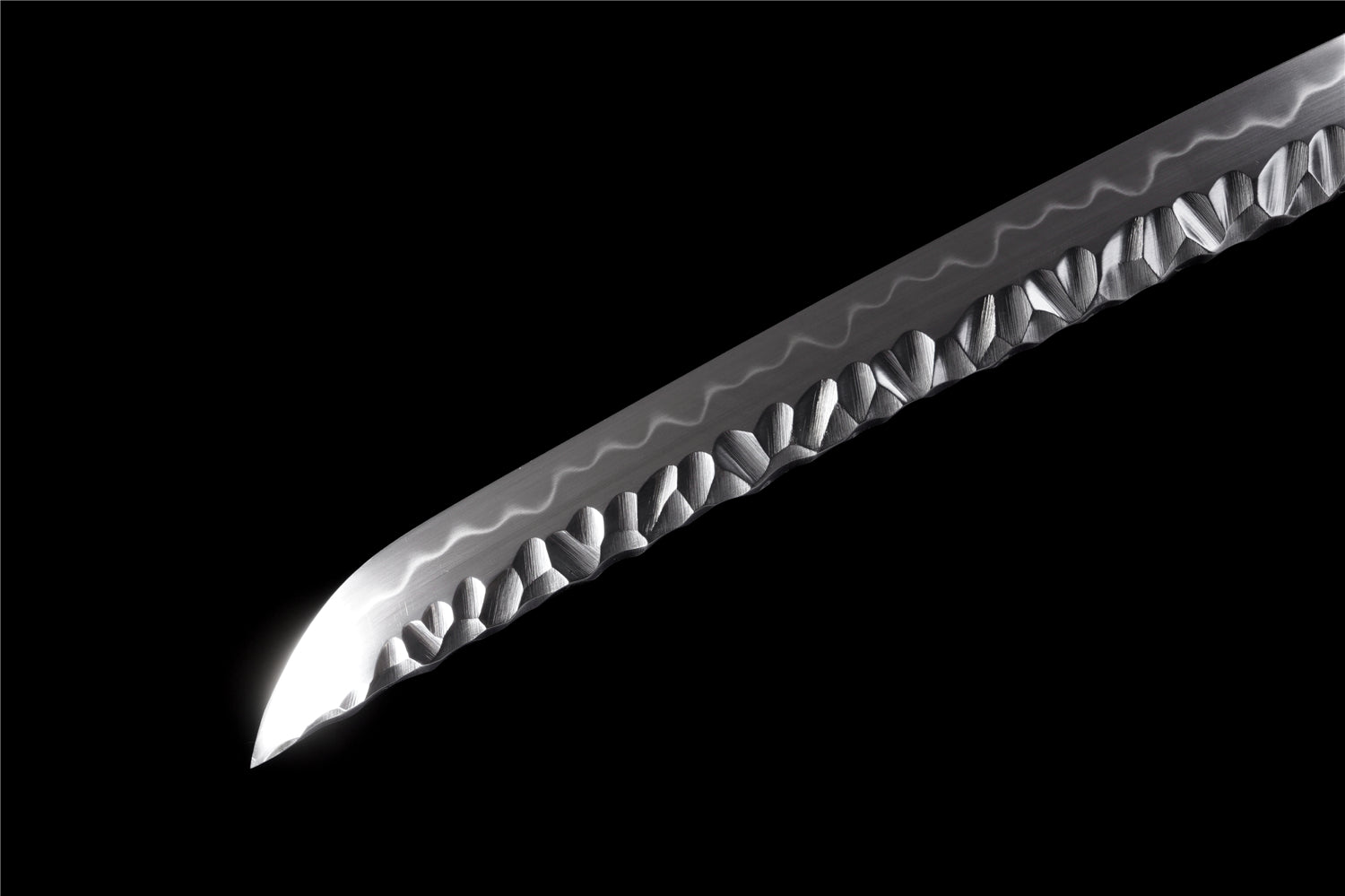 Code Red Katana - Handmade Katana in T10 Steel - Stone Pattern