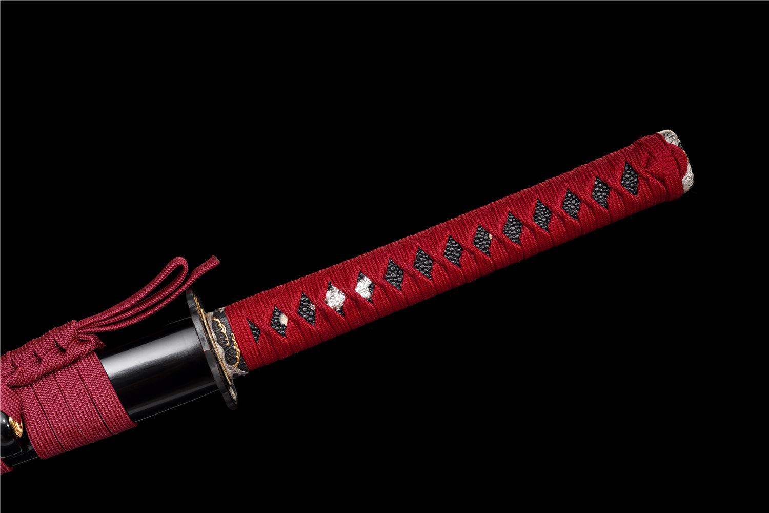 Code Red Katana - Handmade Katana in T10 Steel - Stone Pattern