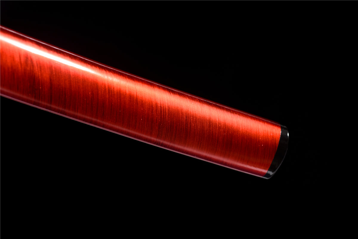 Dragon’s Blood Katana – T10 stål Lerhärdad med Hamon