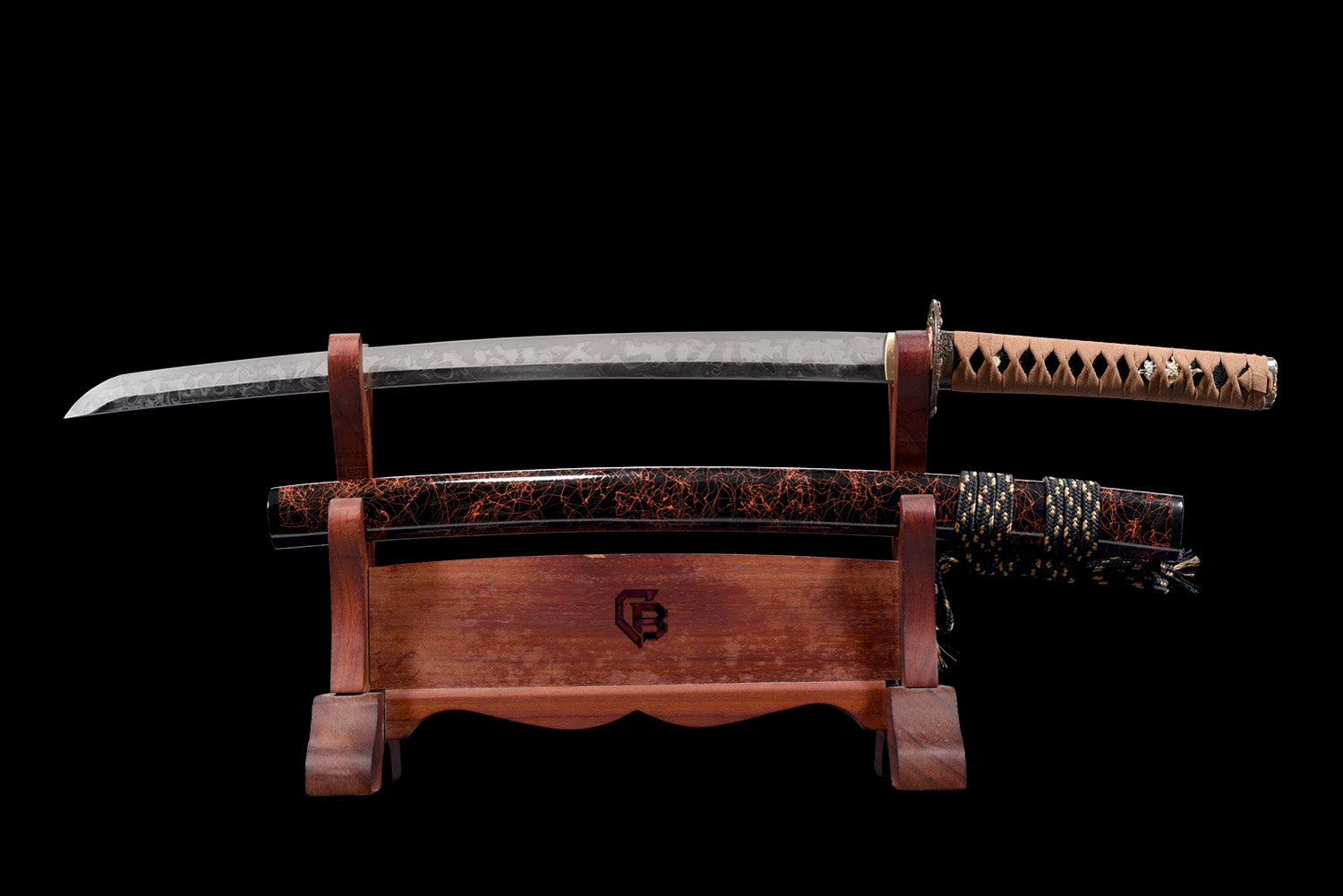 Electric Flames Wakizashi