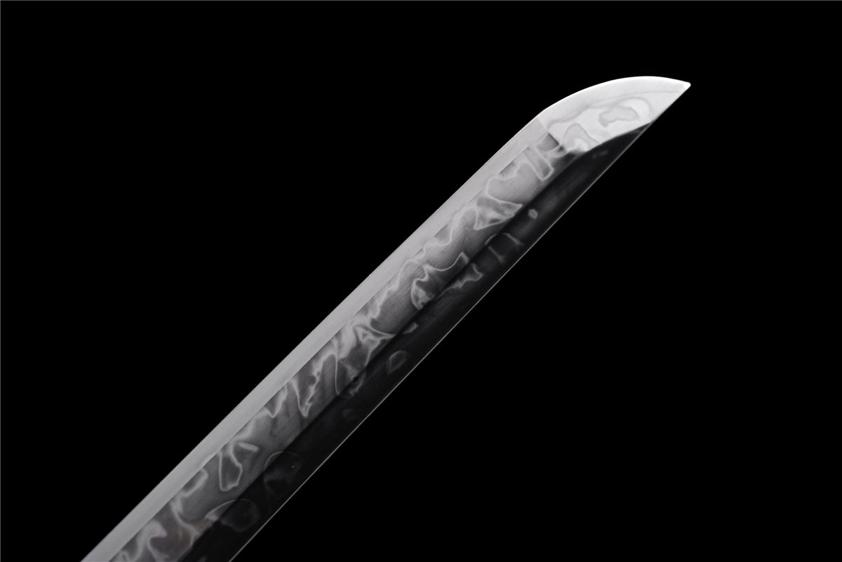 Epic Fury Katana – Handgjord T10 Katana med Hitatsura Hamon