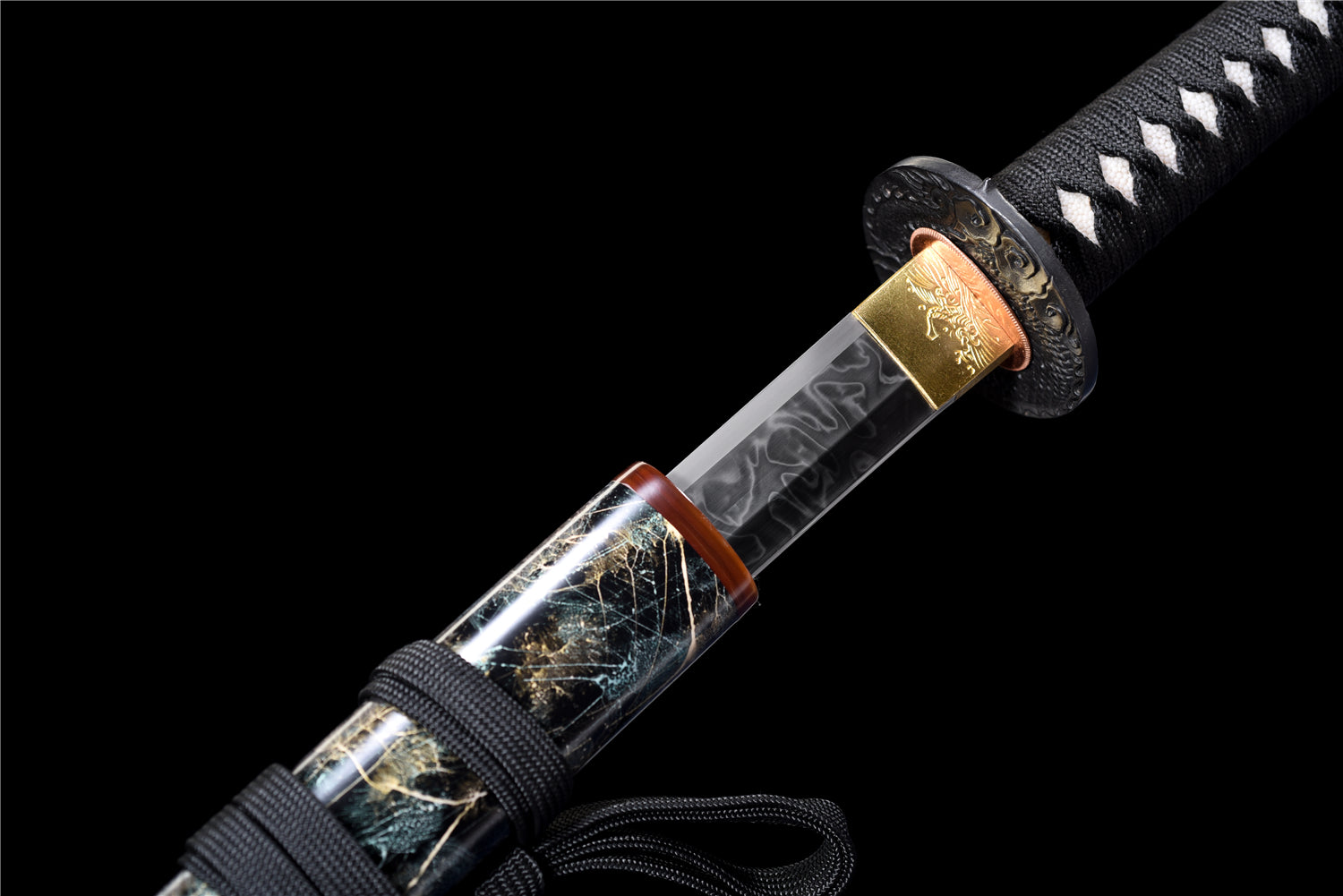 Epic Fury Katana – Handgjord T10 Katana med Hitatsura Hamon