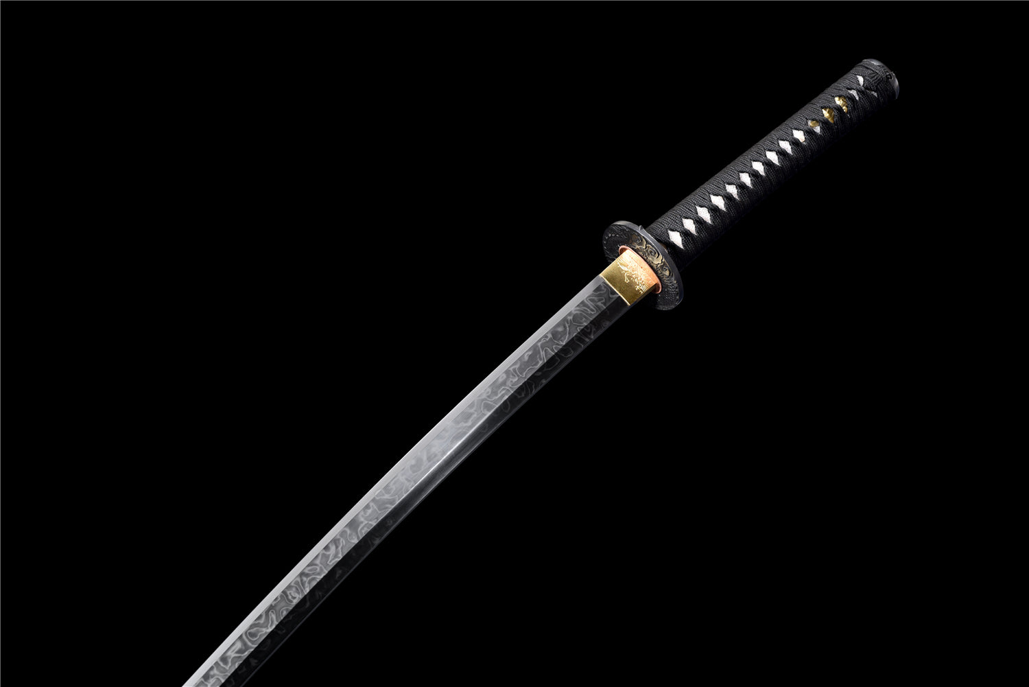 Epic Fury Katana – Handgjord T10 Katana med Hitatsura Hamon