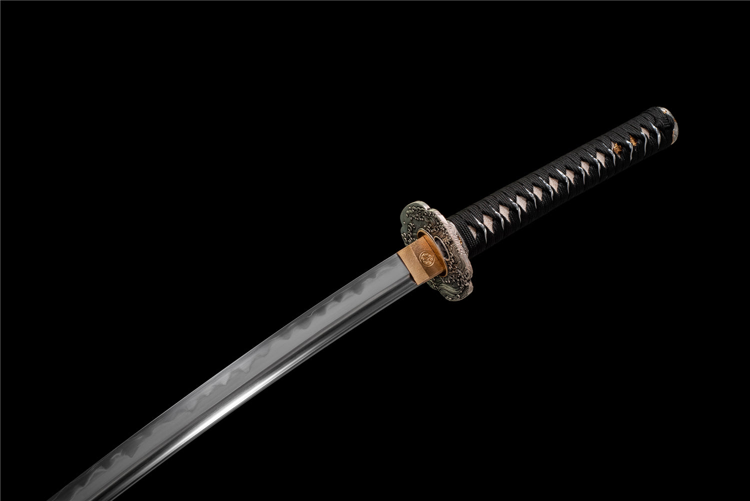 Flow Katana – Tre-delad Sanmai med T10 och Vikstål med Bohi