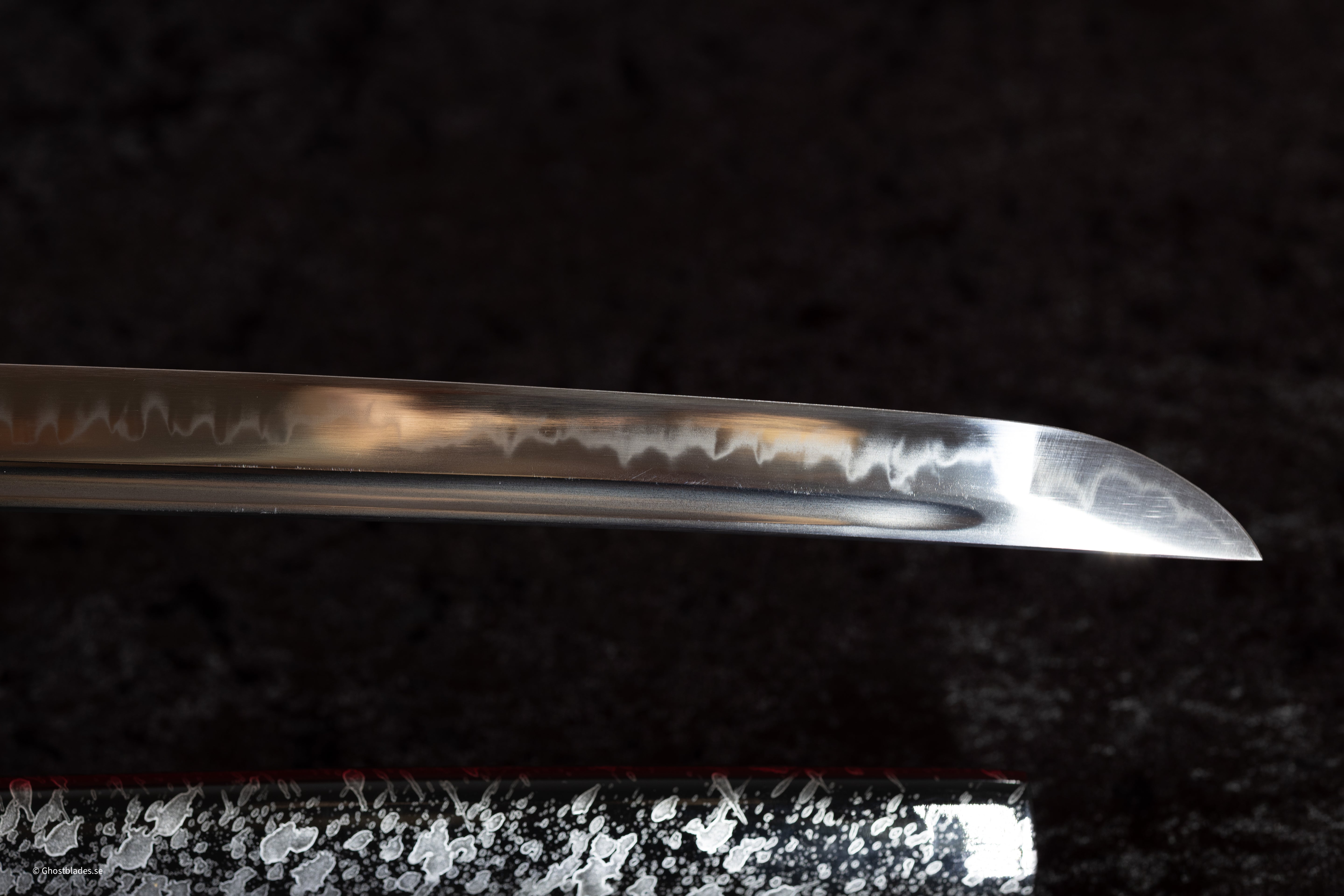 Grey Requiem Katana - Handmade Samurai Sword in T10 Steel