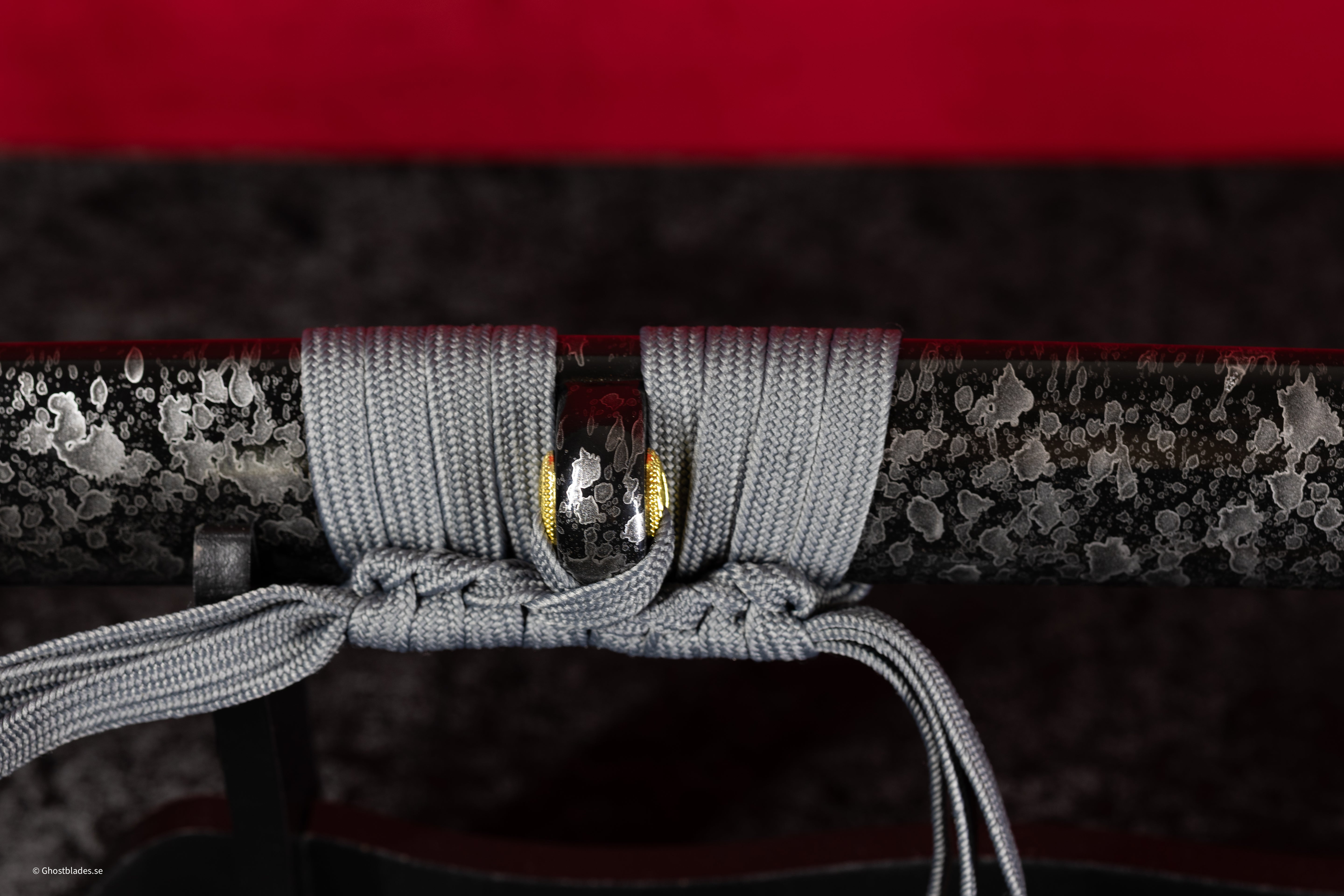 Grey Requiem Katana - Handmade Samurai Sword in T10 Steel