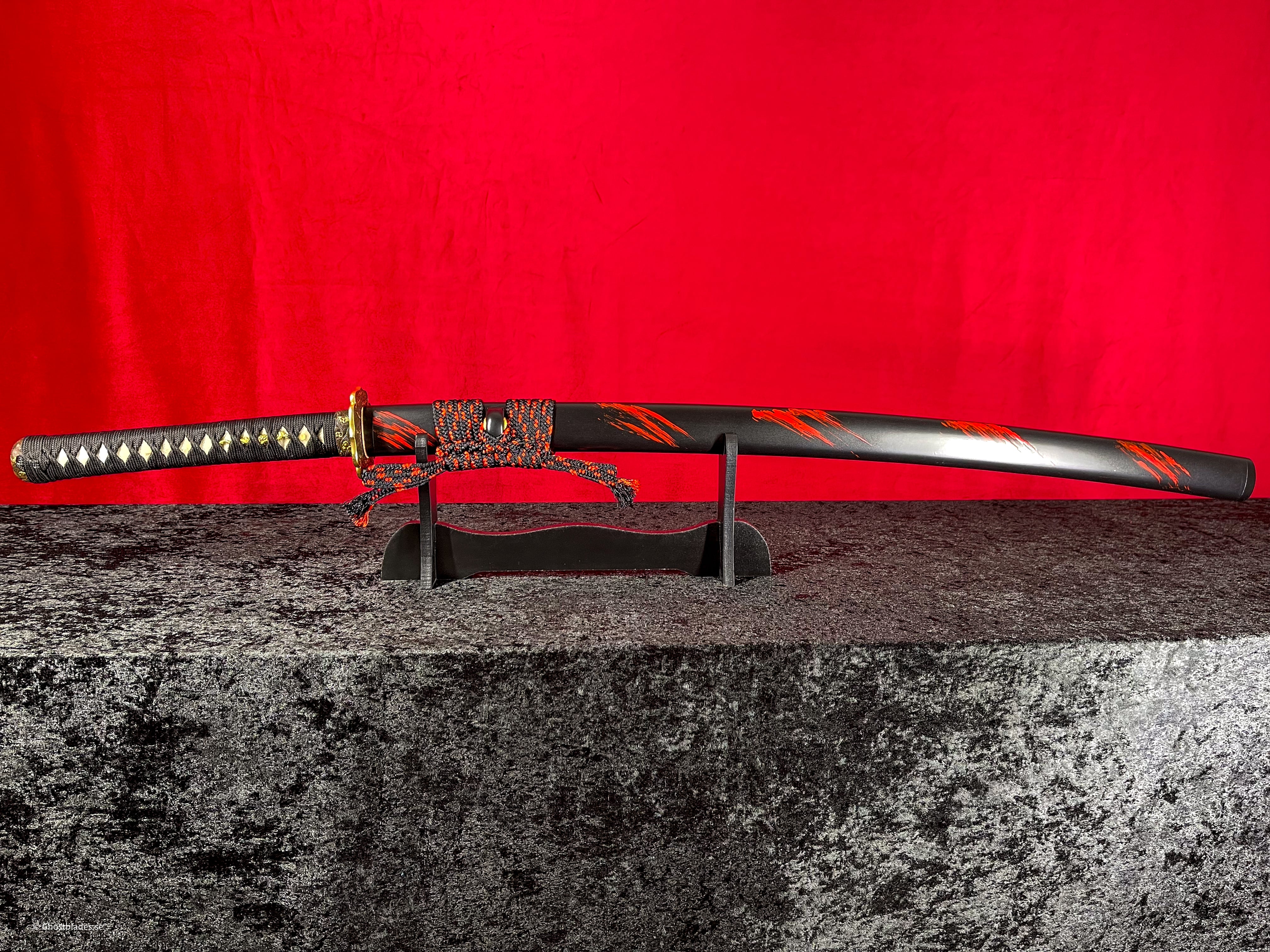 Lethal Strike Katana - Handgjort Samurajsvärd i T10-stål