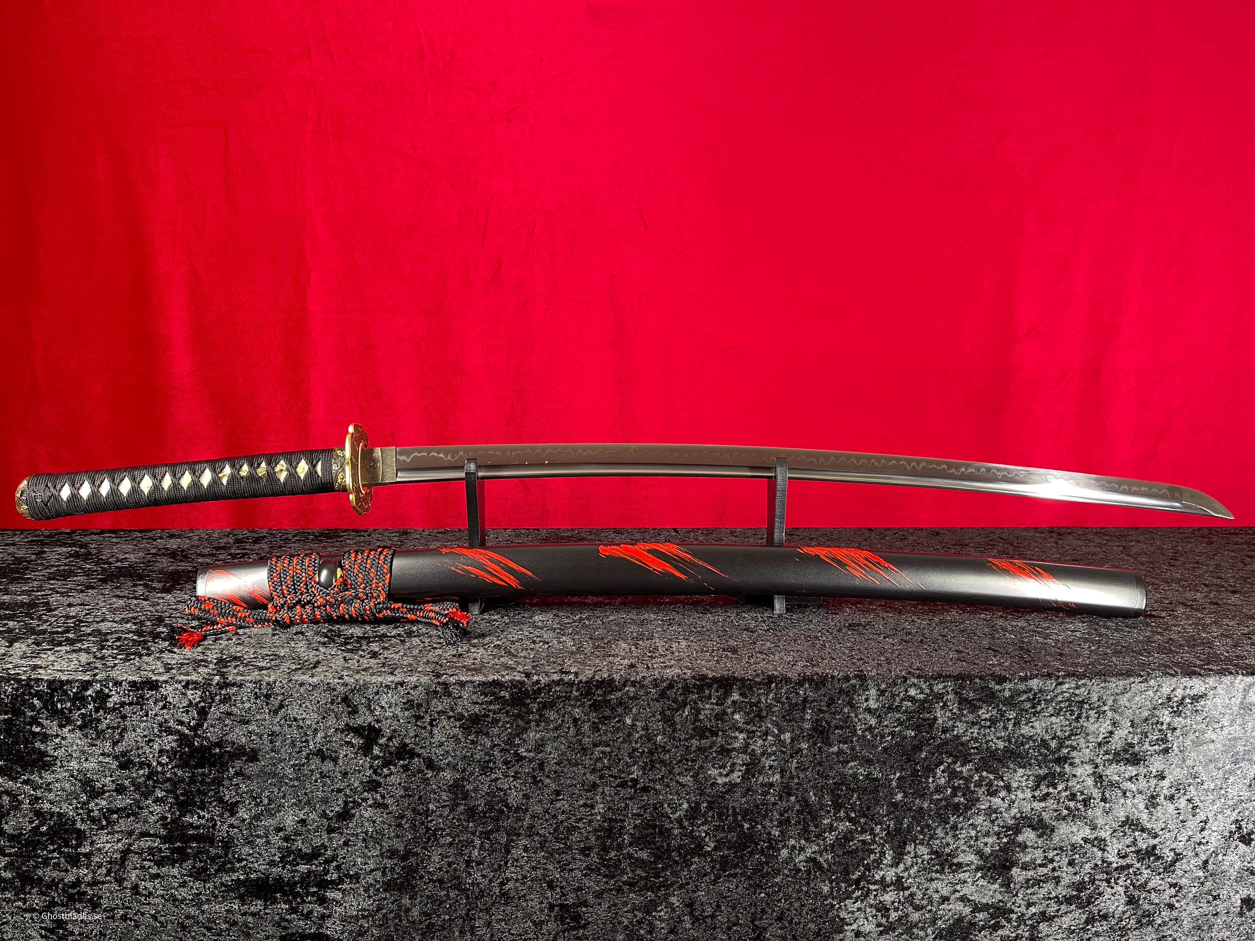 Lethal Strike Katana - Handgjort Samurajsvärd i T10-stål