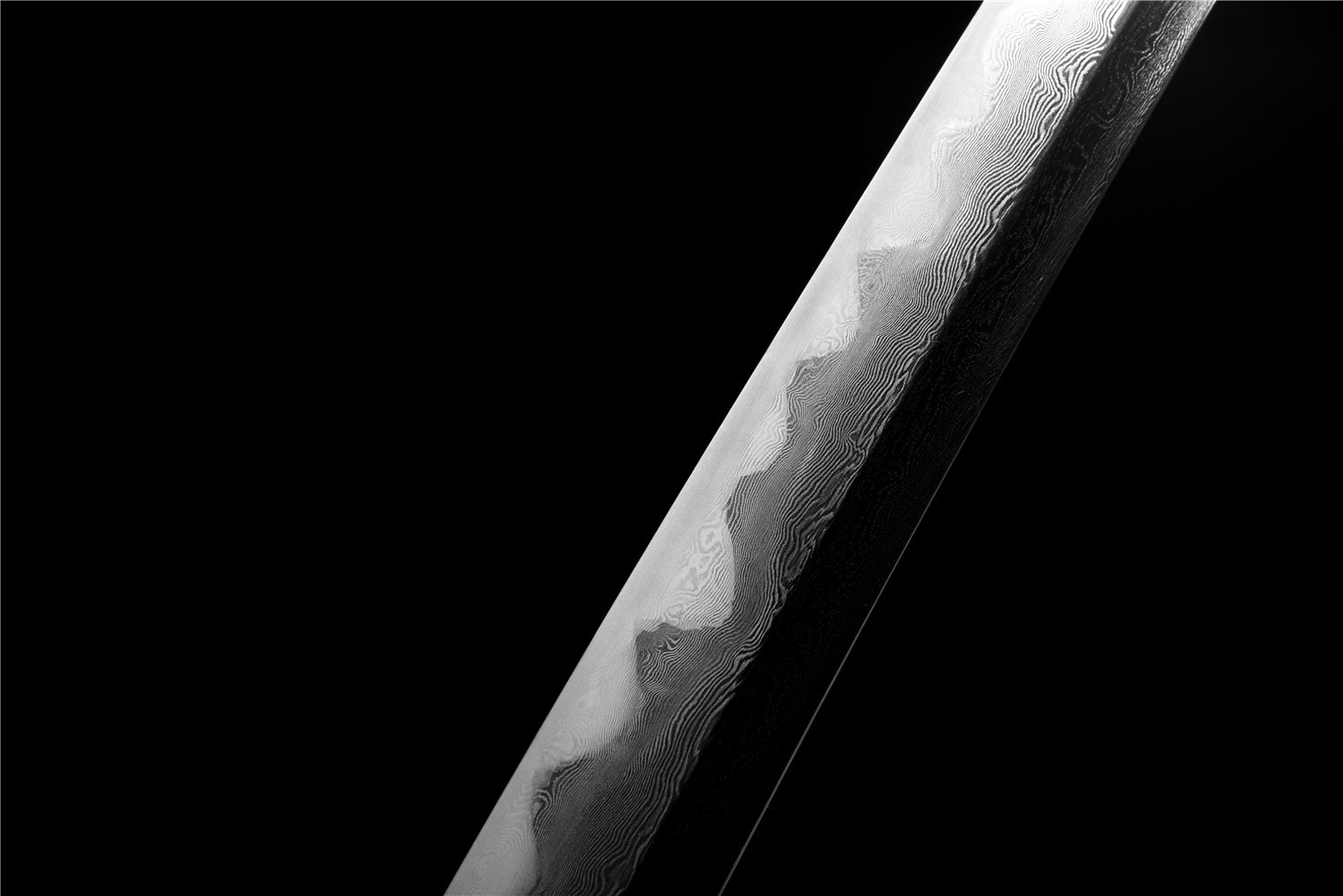Mystic Mist Katana – Handsmidd Vikstål & Lerhärdad Hamon