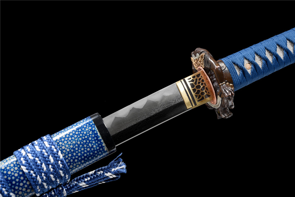 Mystic Mist Katana – Handsmidd Vikstål & Lerhärdad Hamon