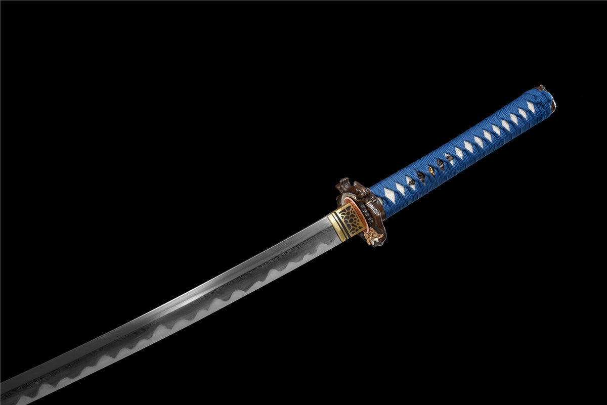 Mystic Mist Katana – Handsmidd Vikstål & Lerhärdad Hamon