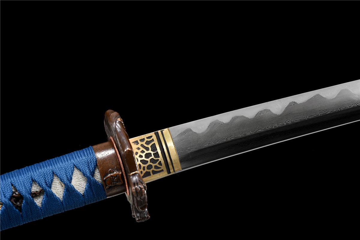 Mystic Mist Katana – Handsmidd Vikstål & Lerhärdad Hamon