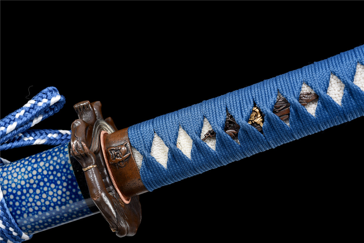 Mystic Mist Katana – Handsmidd Vikstål & Lerhärdad Hamon