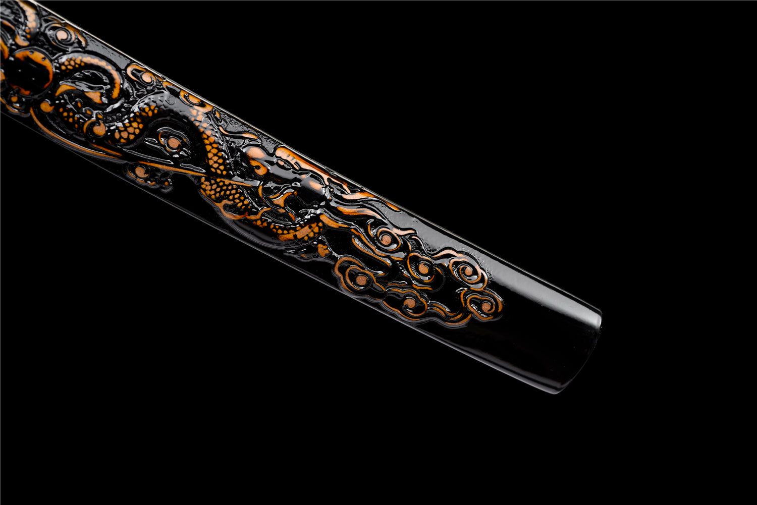 OCTO-8 Katana - Handgjort Samurajsvärd i T10-stål med X Hamon