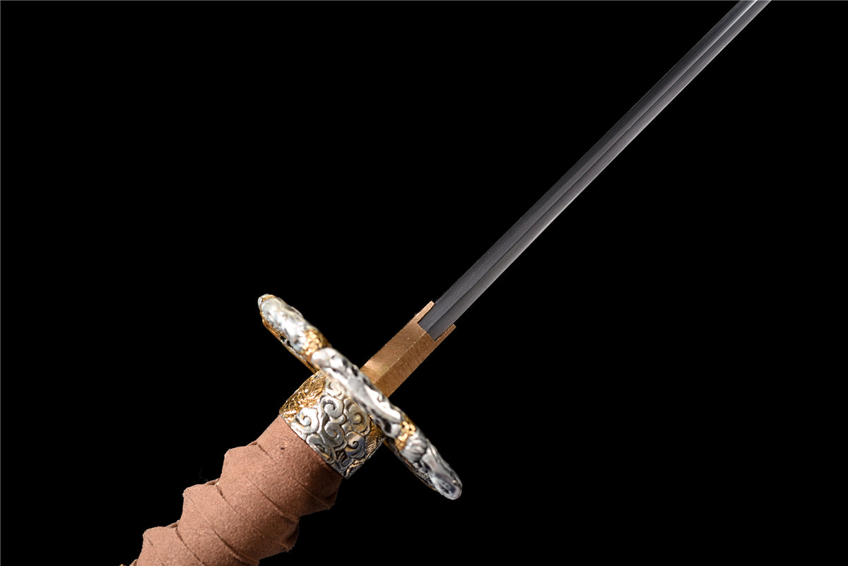OCTO-8 Katana - Handgjort Samurajsvärd i T10-stål med X Hamon