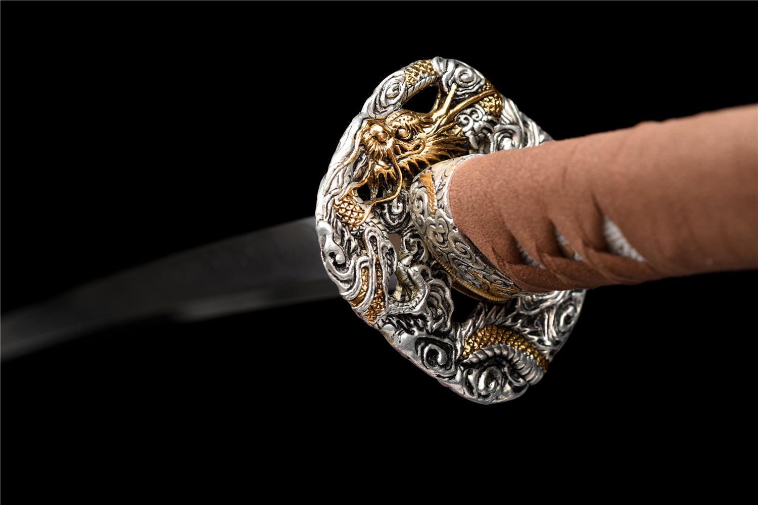 OCTO-8 Katana - Handgjort Samurajsvärd i T10-stål med X Hamon