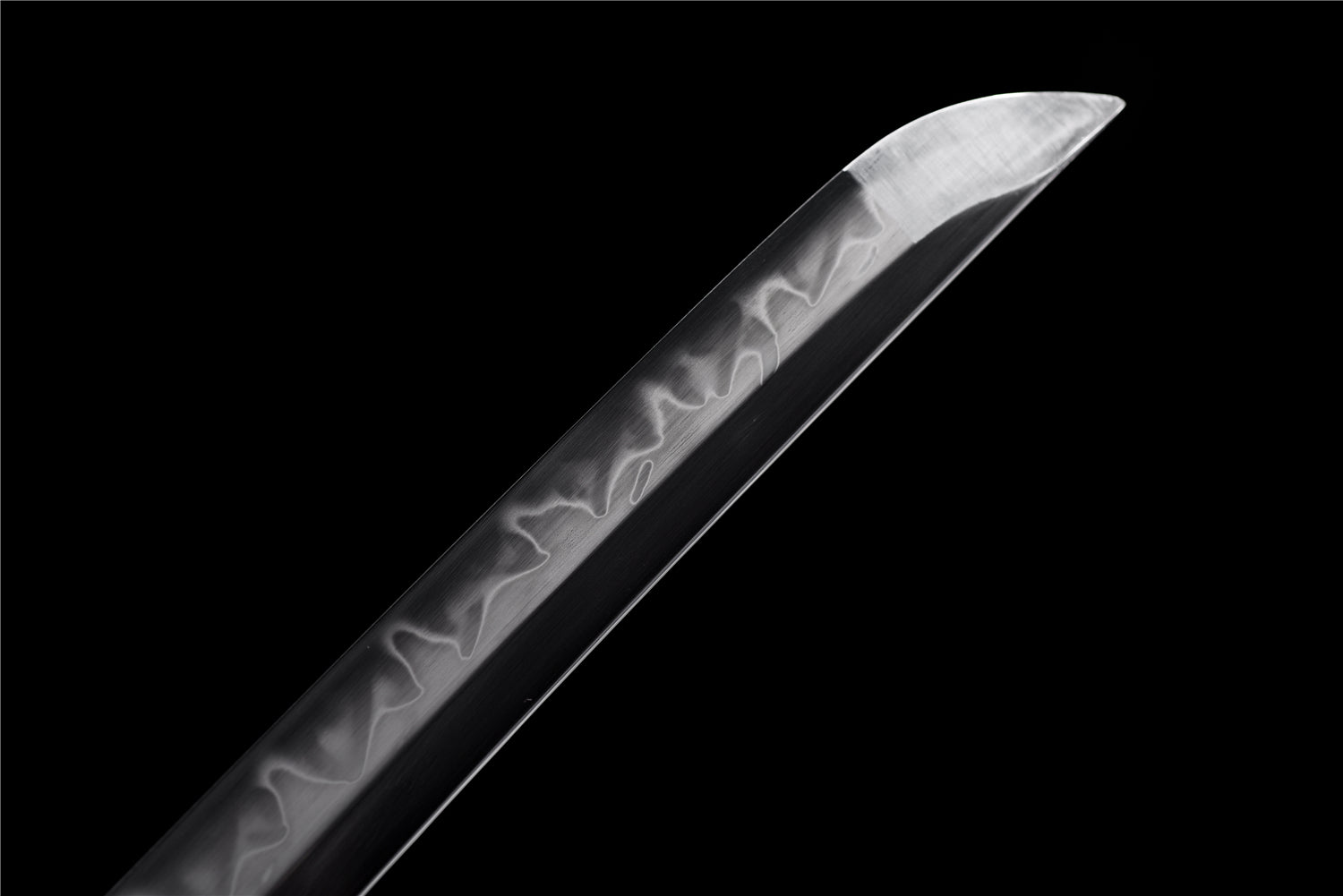 OCTO-8 Katana - Handgjort Samurajsvärd i T10-stål med X Hamon