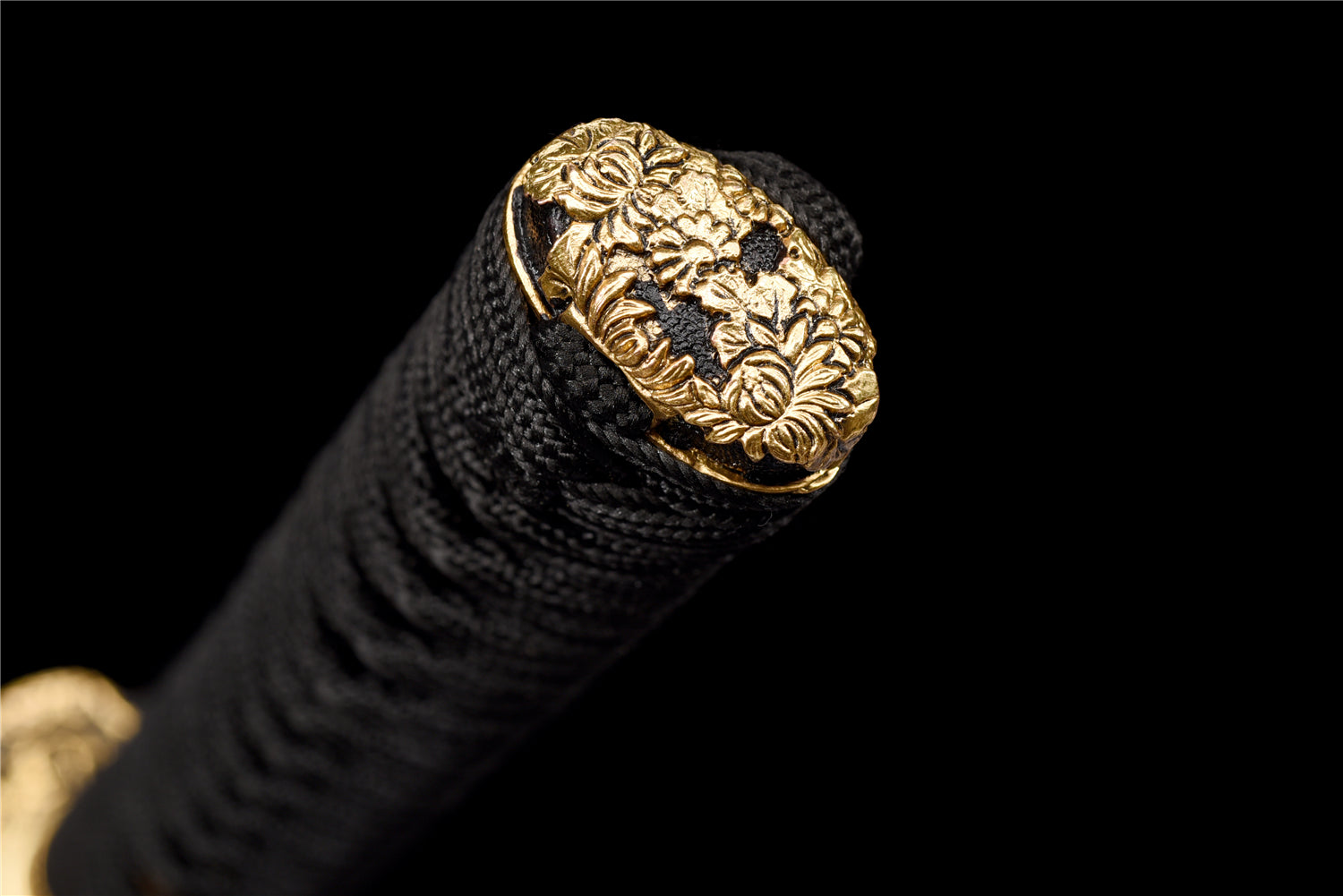 Omocestus Viridulus Katana – Vikstål, Hamon & Handmålad Saya