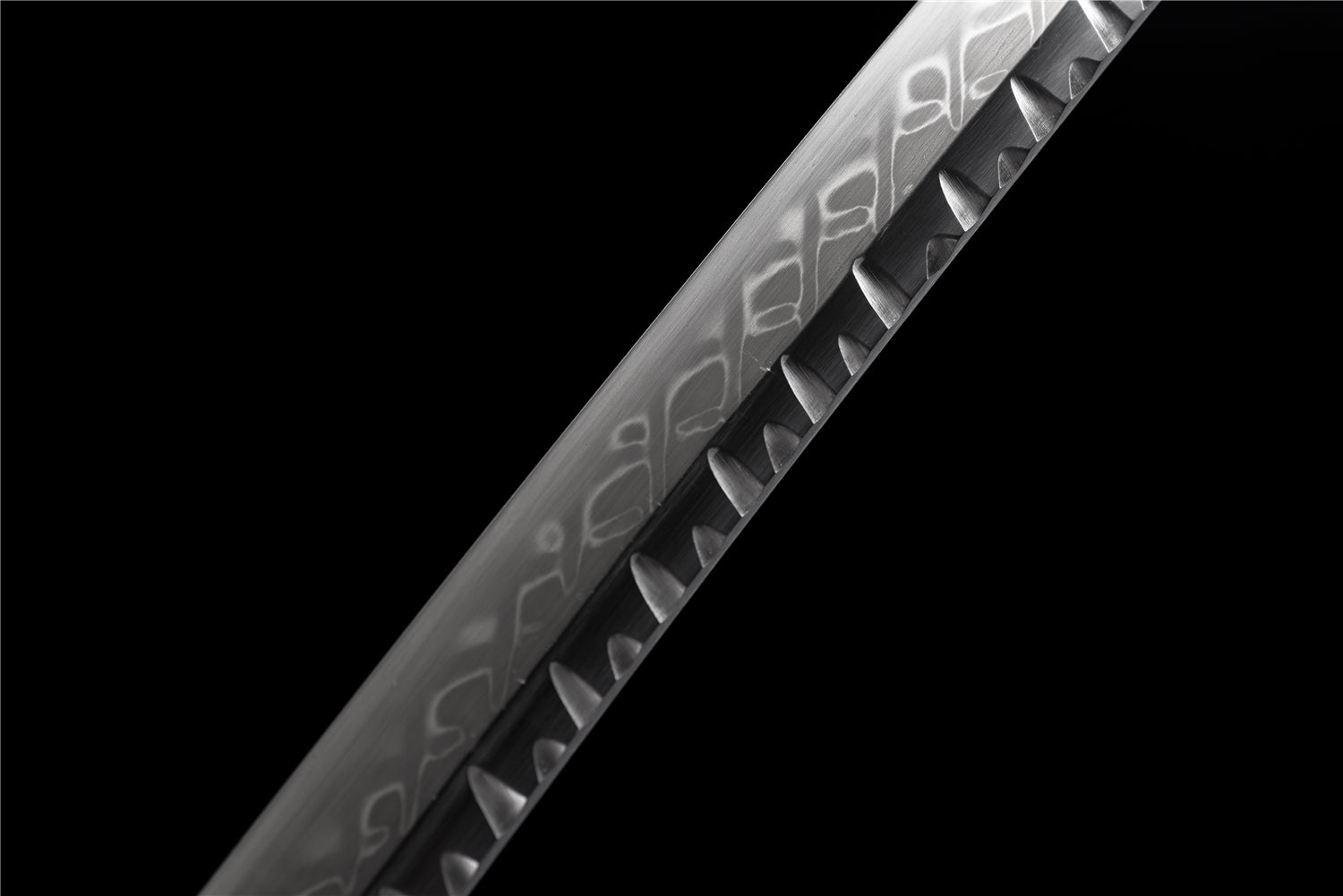 Petalfall Katana - Handgjort Samurajsvärd i T10-stål - Stone Pattern
