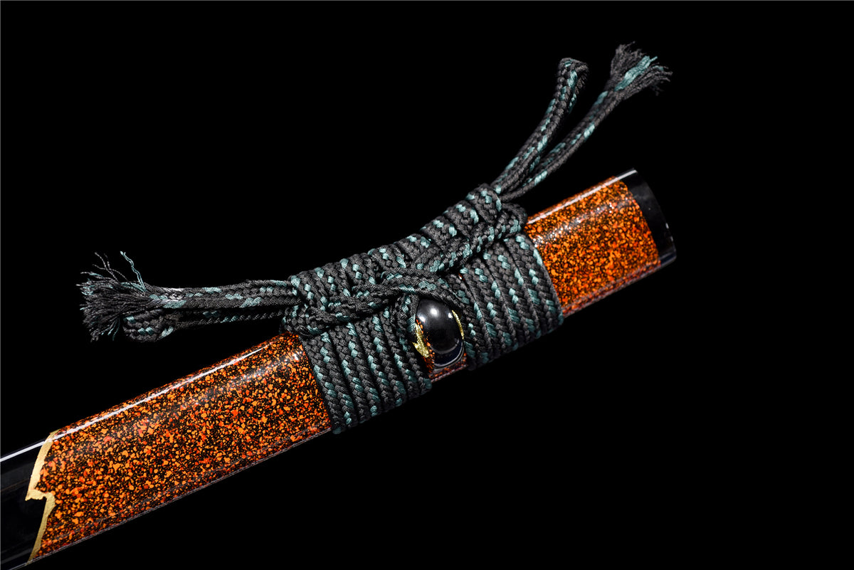 Petalfall Katana - Handgjort Samurajsvärd i T10-stål - Stone Pattern