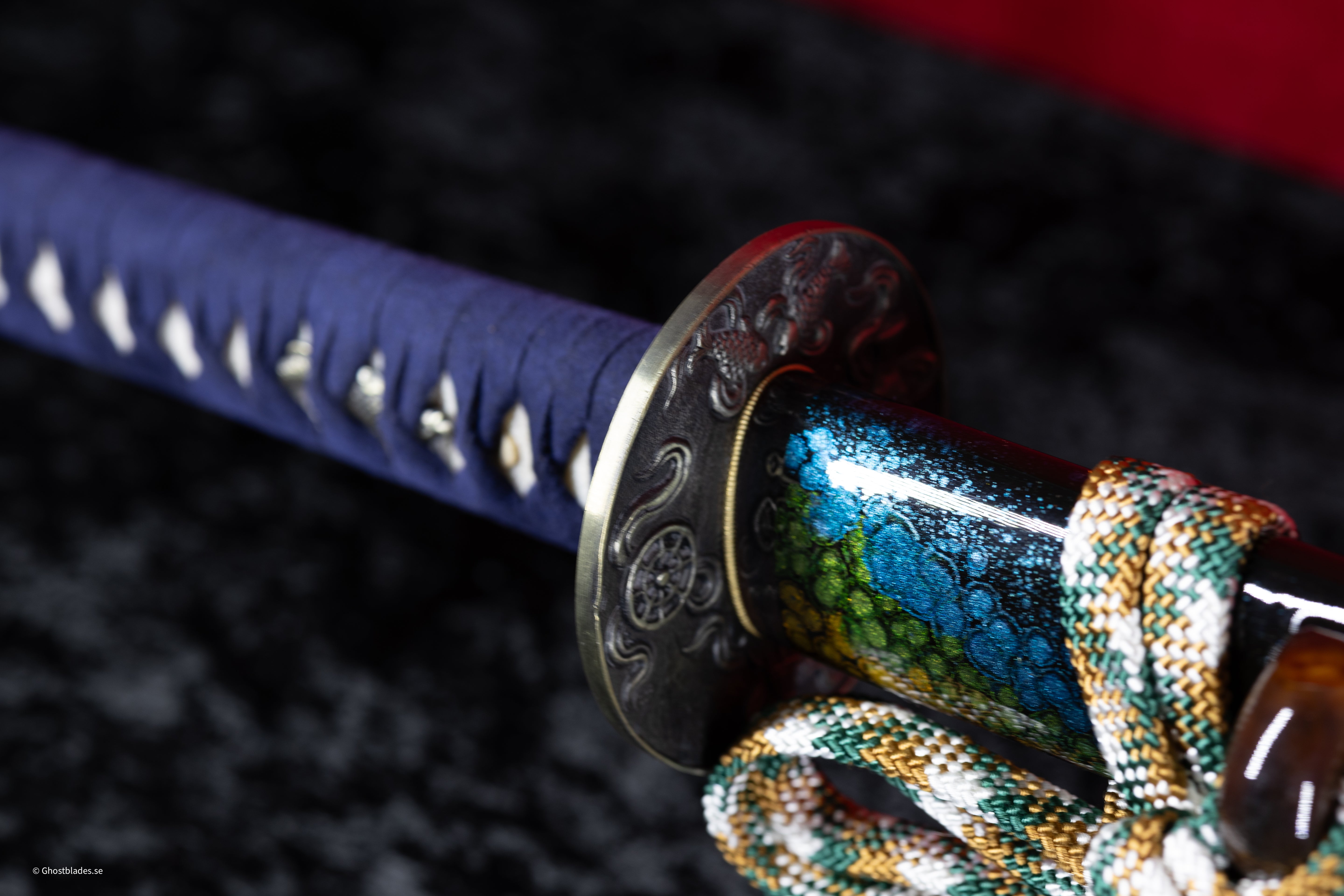 Reptilian Katana - Handmade Samurai Sword in T10 Steel