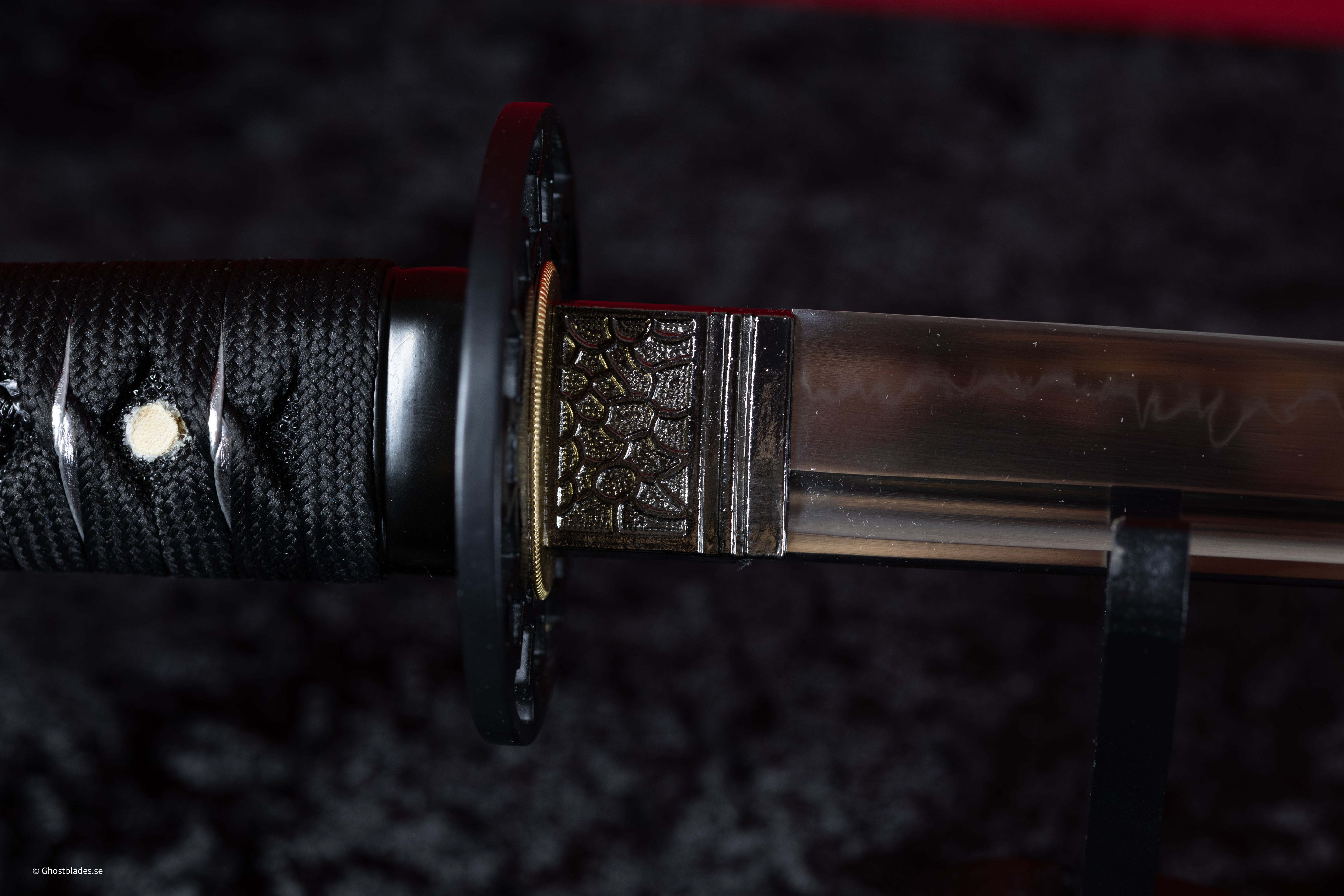 Santa Muerte Katana - Handmade Samurai Sword in T10 Steel