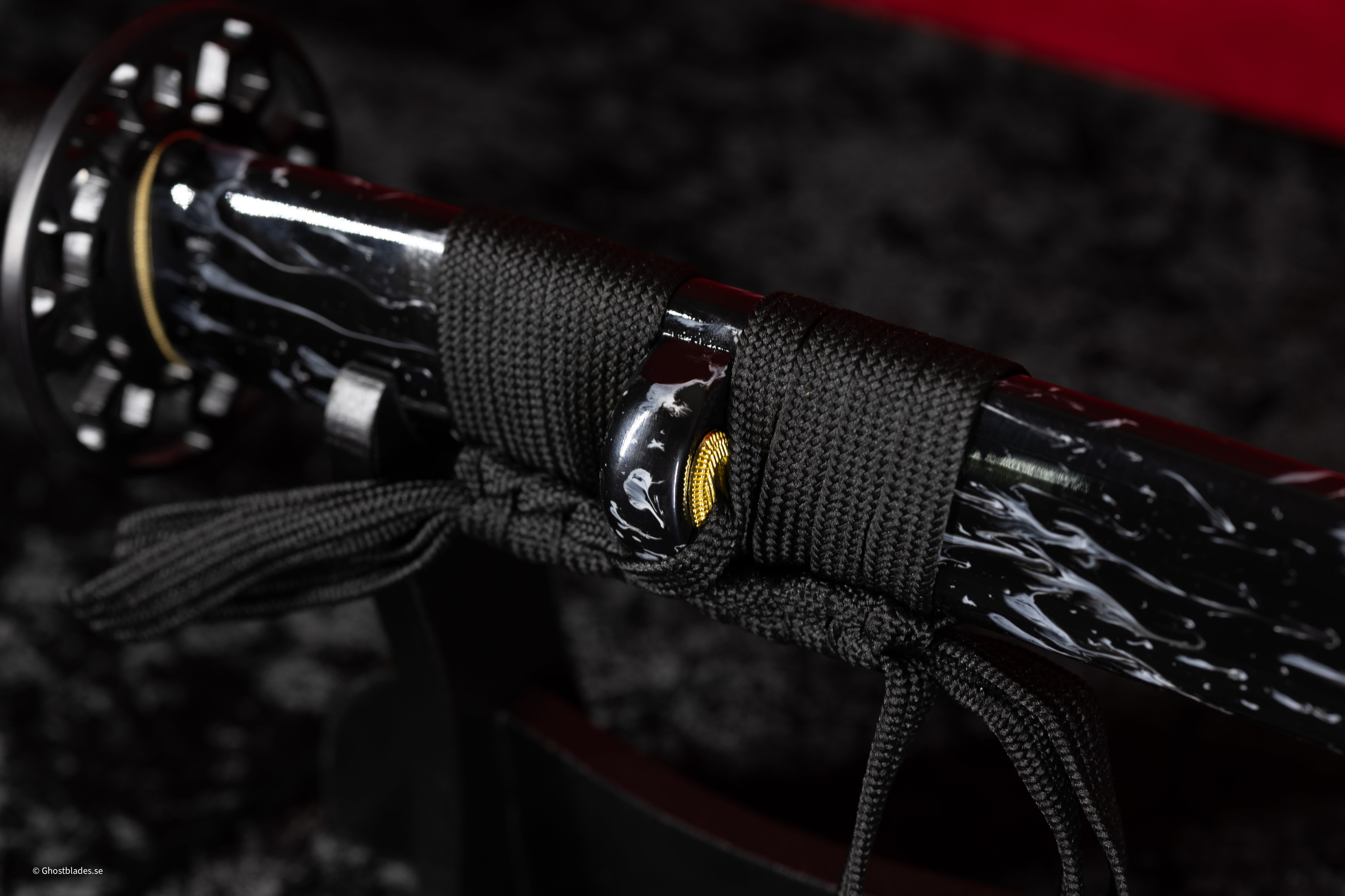 Santa Muerte Katana - Handmade Samurai Sword in T10 Steel