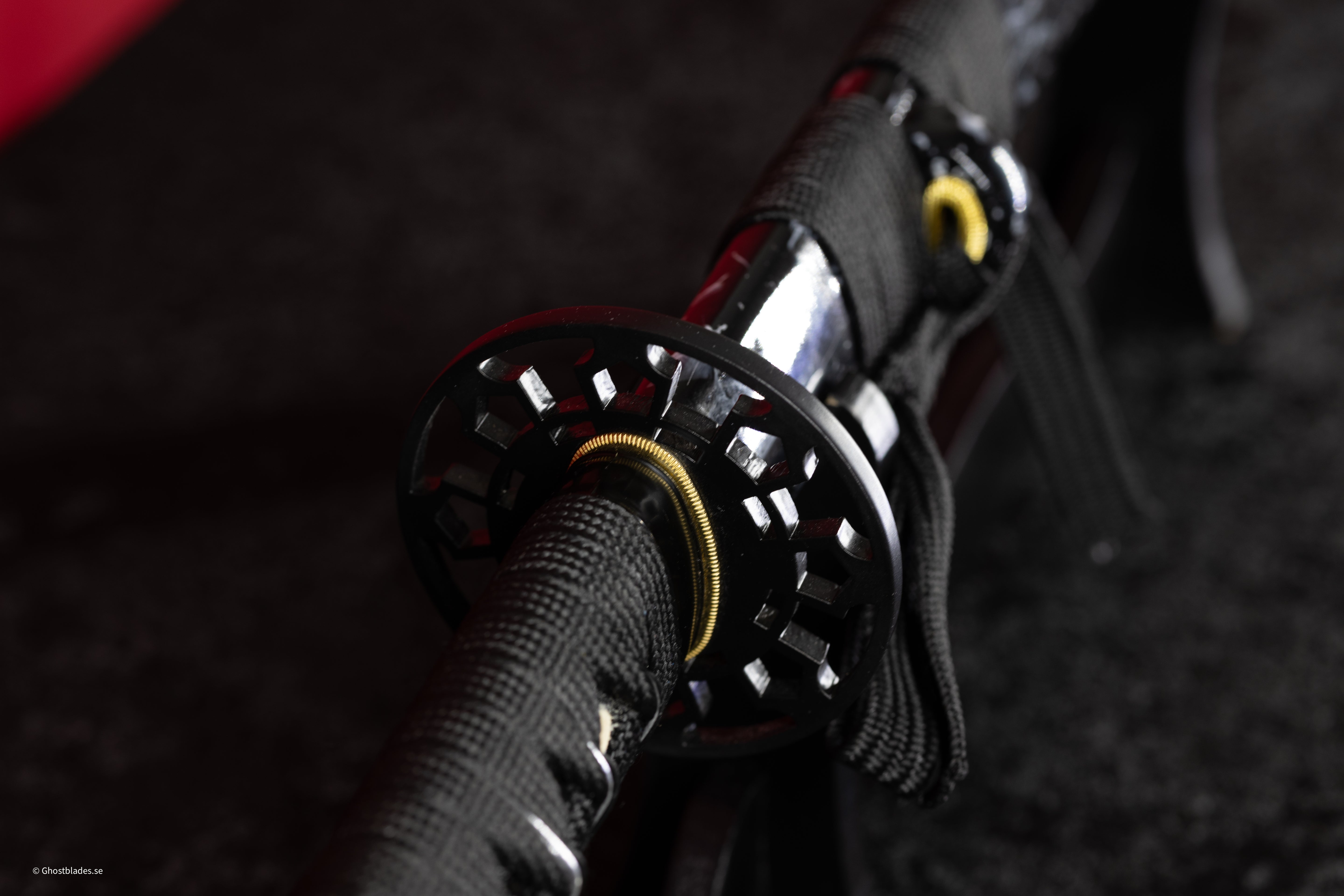 Santa Muerte Katana - Handmade Samurai Sword in T10 Steel