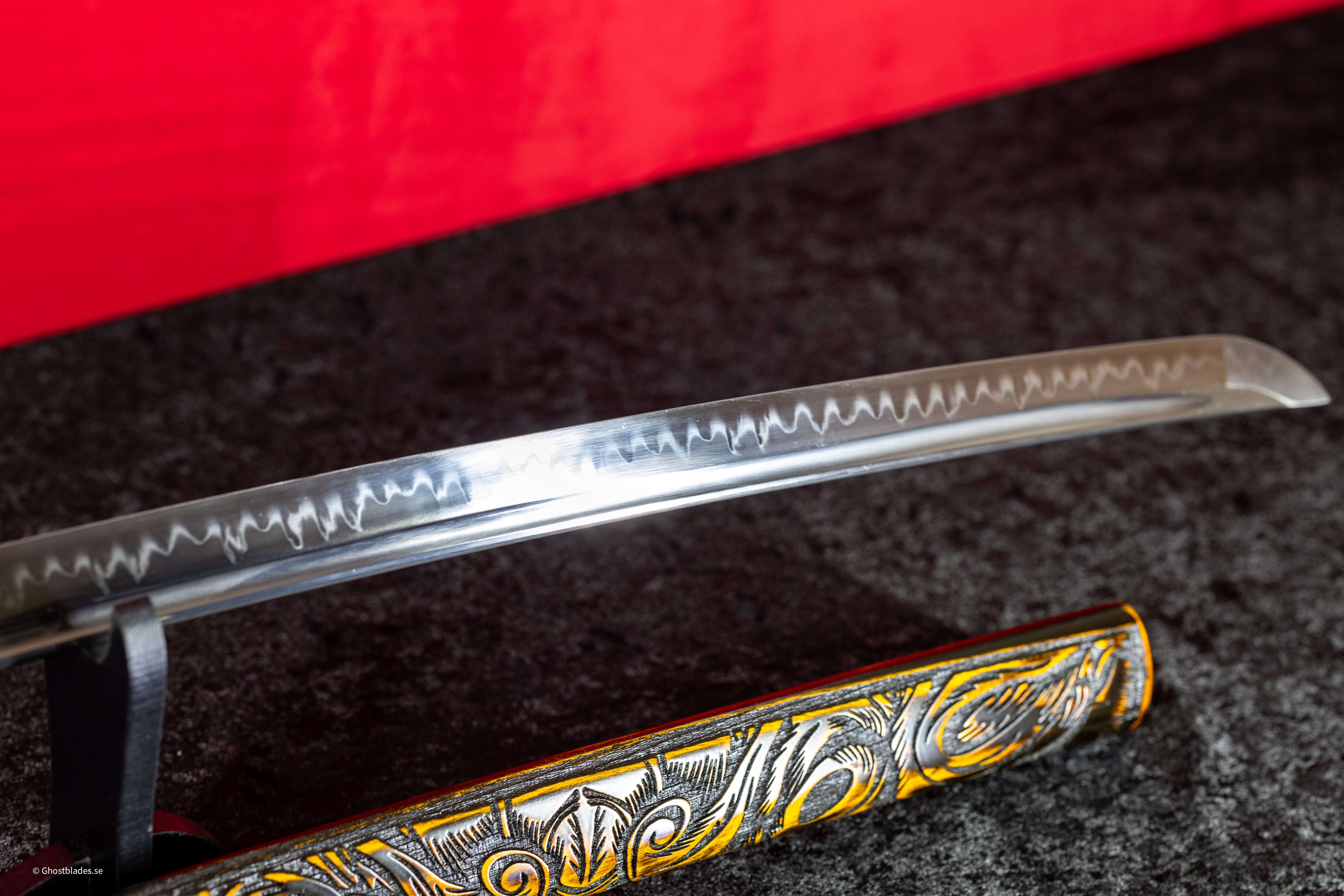 The Usurper Katana - Handmade Samurai Sword in T10 Steel